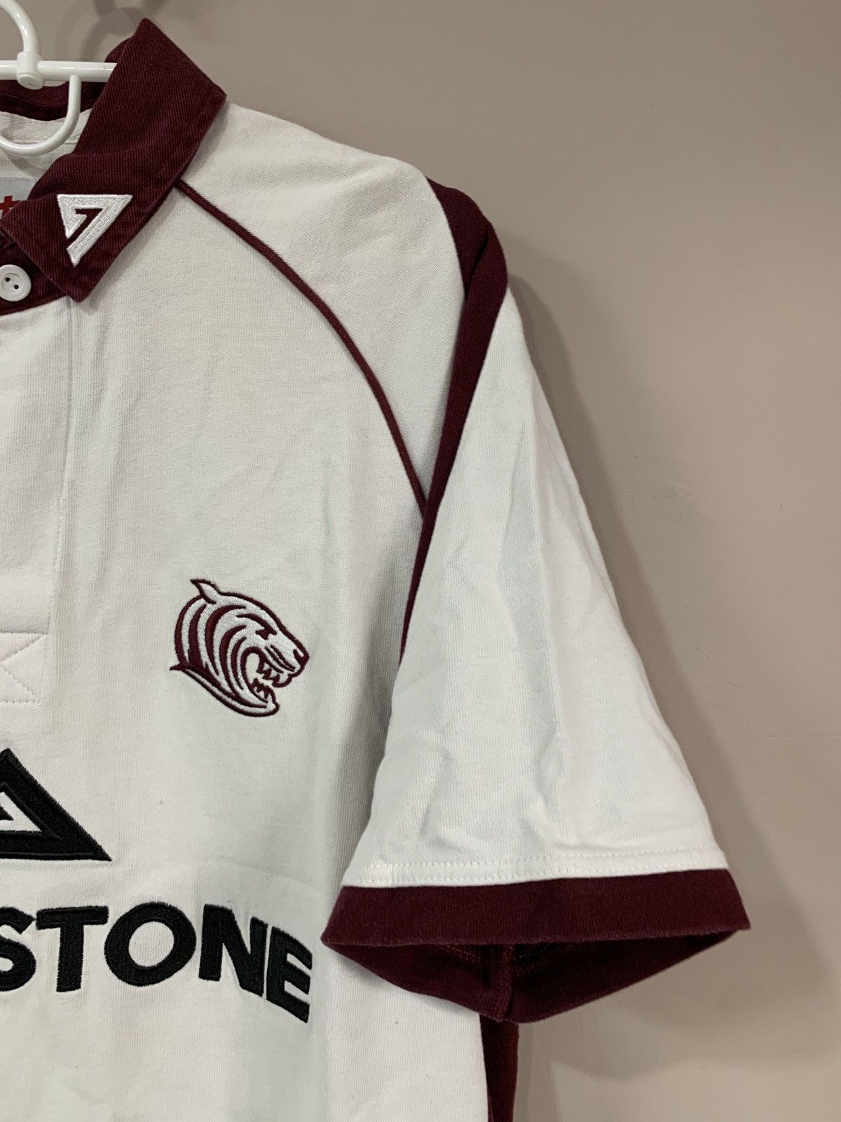 Cotton Traders × Vintage Leicester Tigers Rugby Union Shirt Vintage Cotton Traders L Size US L / EU 52-54 / 3 - 3 Thumbnail