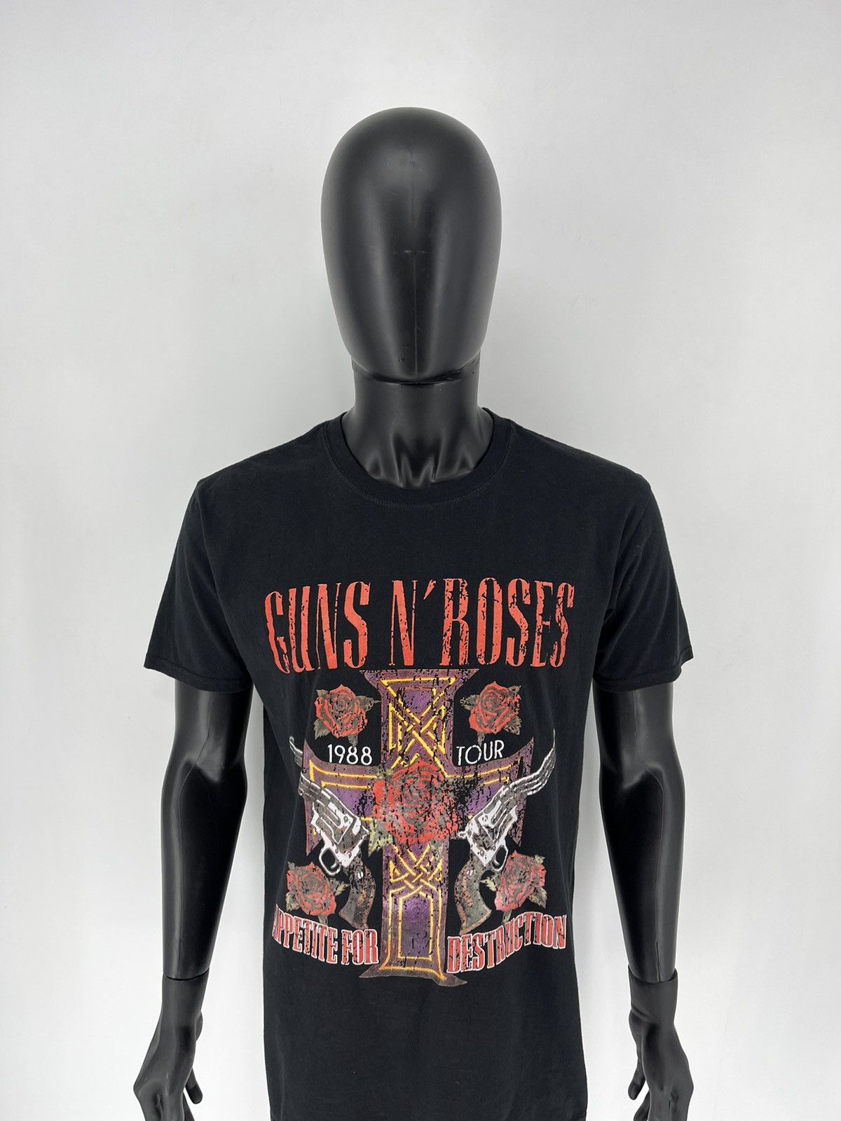 Band Tees Vintage Y2K Guns And Roses tee Band Rock Metal streetwear Size US XL / EU 56 / 4 - 5 Thumbnail