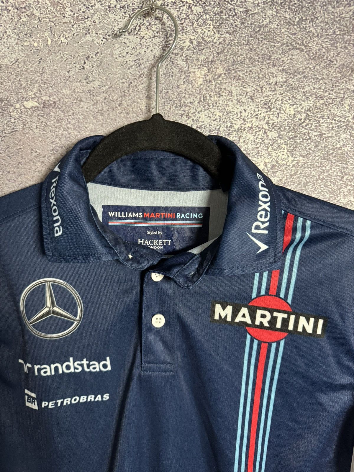 Formula 1 × R.M. Williams Williams Martini Racing Hackett Mercedes Team F-1 Blokcore Size US XS / EU 42 / 0 - 9 Thumbnail