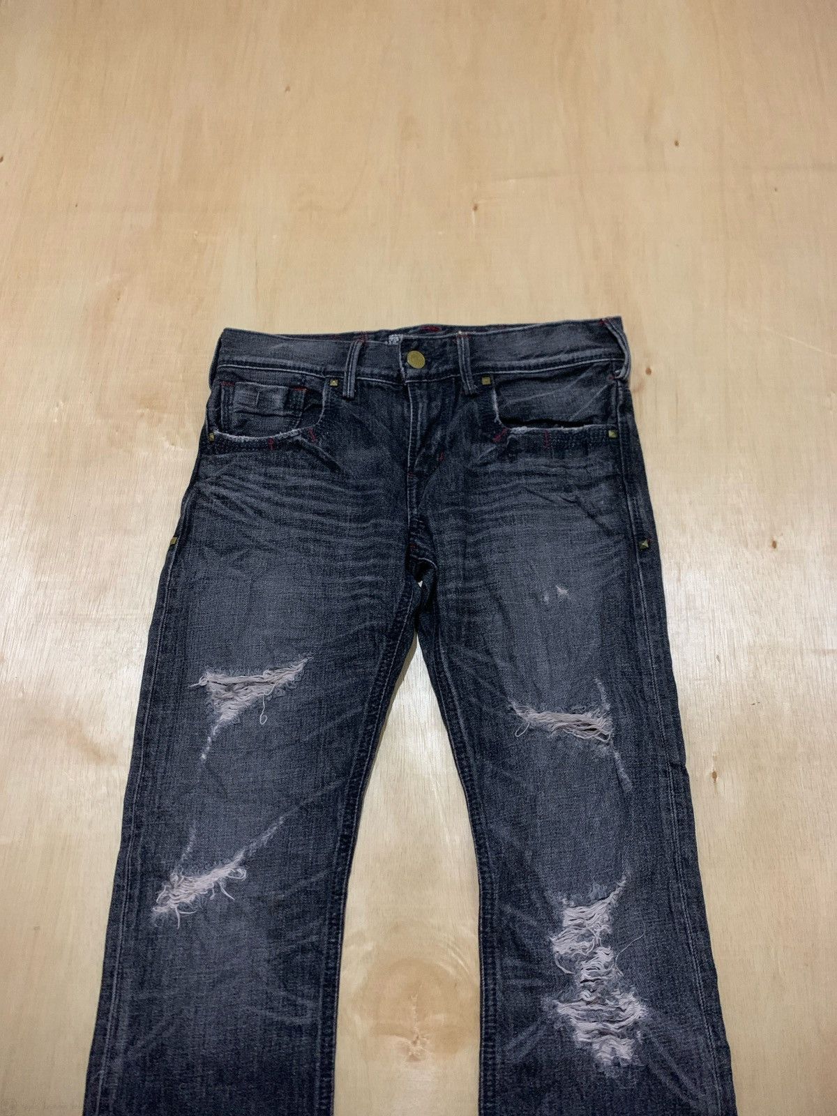 Hysteric Glamour × If Six Was Nine × Japanese Brand Liberto Distressed Denim Ifsixwasnine Style Size US 32 / EU 48 - 4 Thumbnail