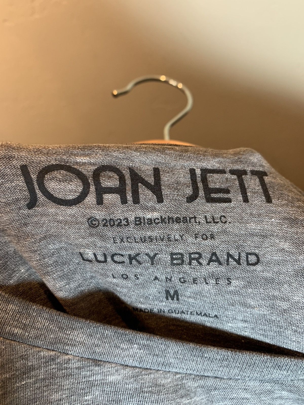 Band Tees *RARE* Joan Jett & The Black Hearts Rock n Roll Lucky Shirt Size US M / EU 48-50 / 2 - 5 Thumbnail