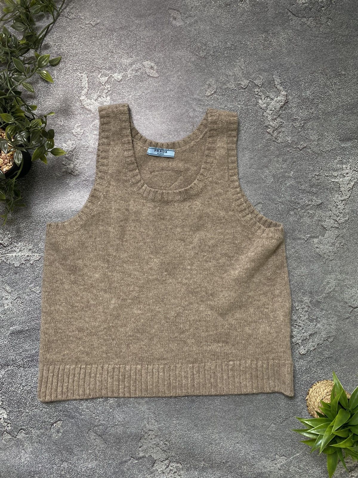 FW2000 湿さ PRADA WOMEN KNIT VEST