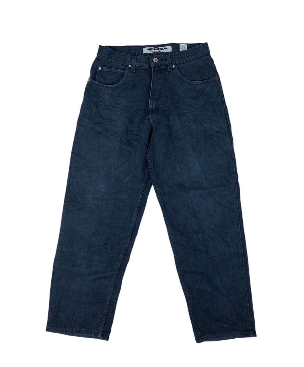 Southpole Anchor Blue Baggy Hip Hop Denim Jeans Size US 32 / EU 48 - 1 Thumbnail