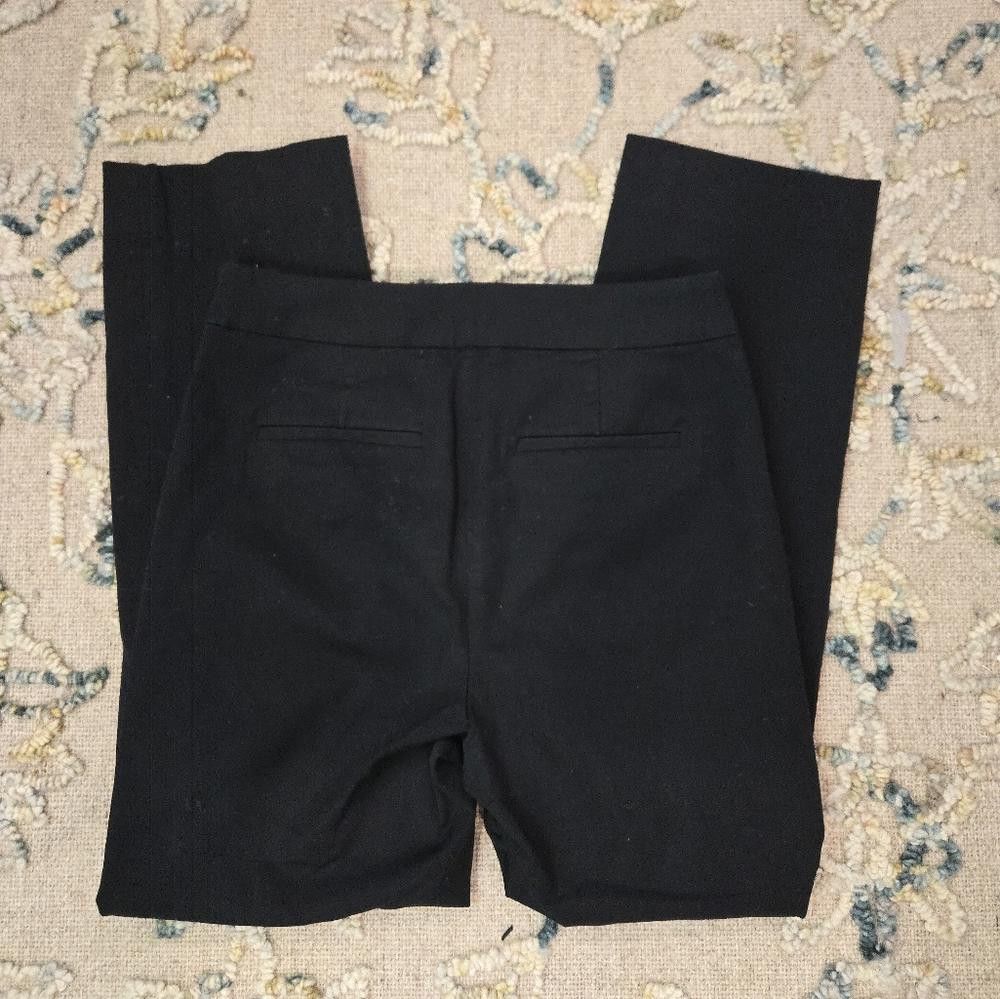 J Crew Kate Straight-Leg Pant in Bi-Stretch Cotton Blend