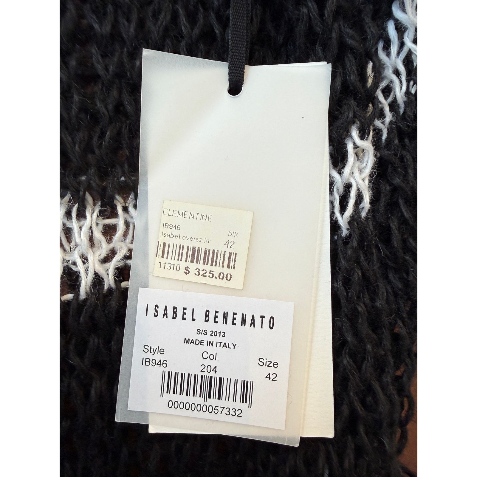 Isabel Benenato Isabel Benenato Oversized Knit Top Size M / US 6-8 / IT 42-44 - 7 Thumbnail