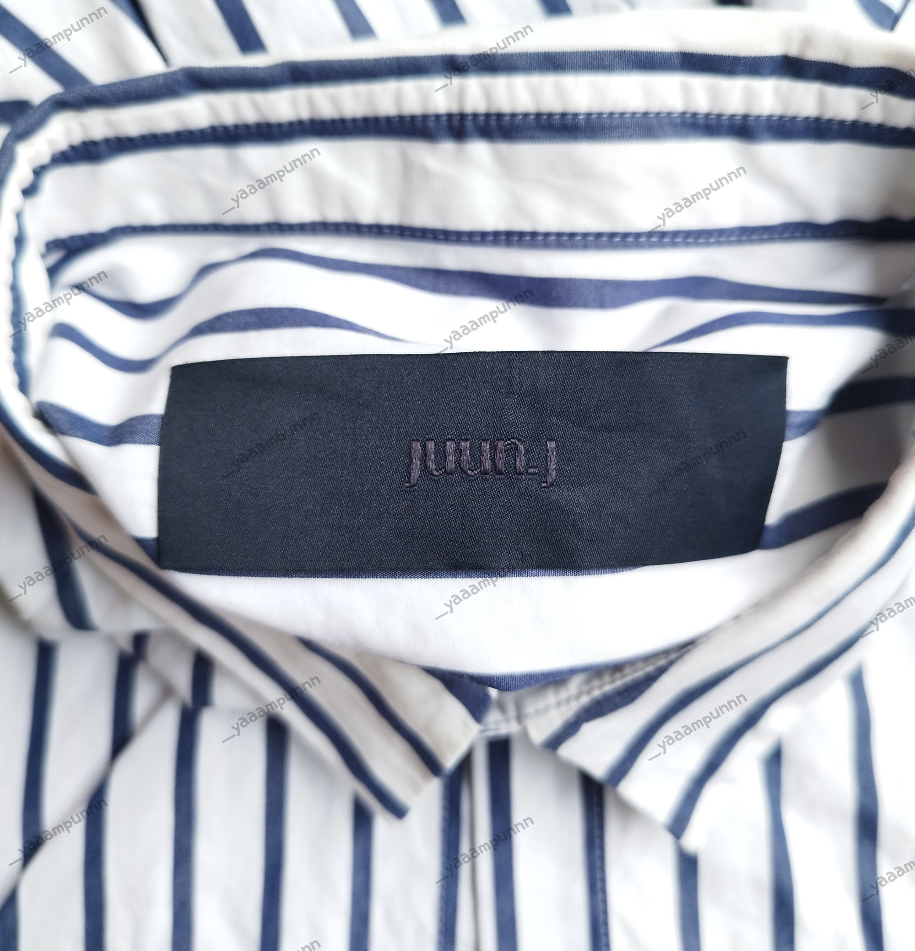 14th Addiction × Juun.J × Walter Van Beirendonck Juun j double sleeve stripe shirt Size US S / EU 44-46 / 1 - 6 Thumbnail