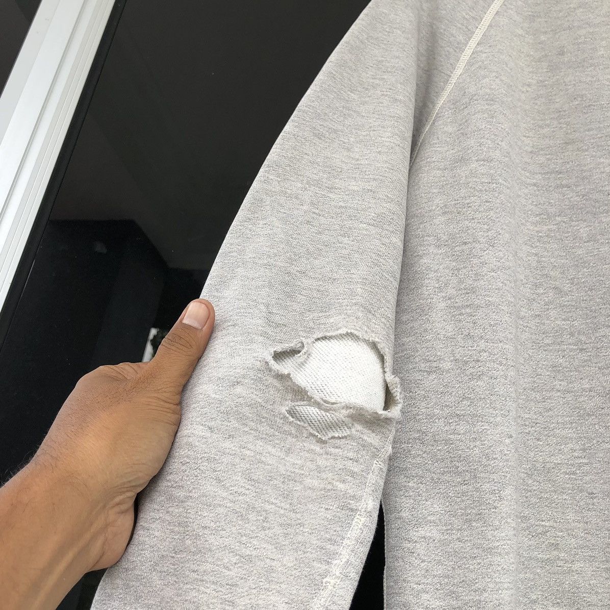 The Real McCoy's 🔥VTG THRASHED The Real Mccoys MC13021 10oz. Sweatshirt Grey Size US L / EU 52-54 / 3 - 5 Thumbnail