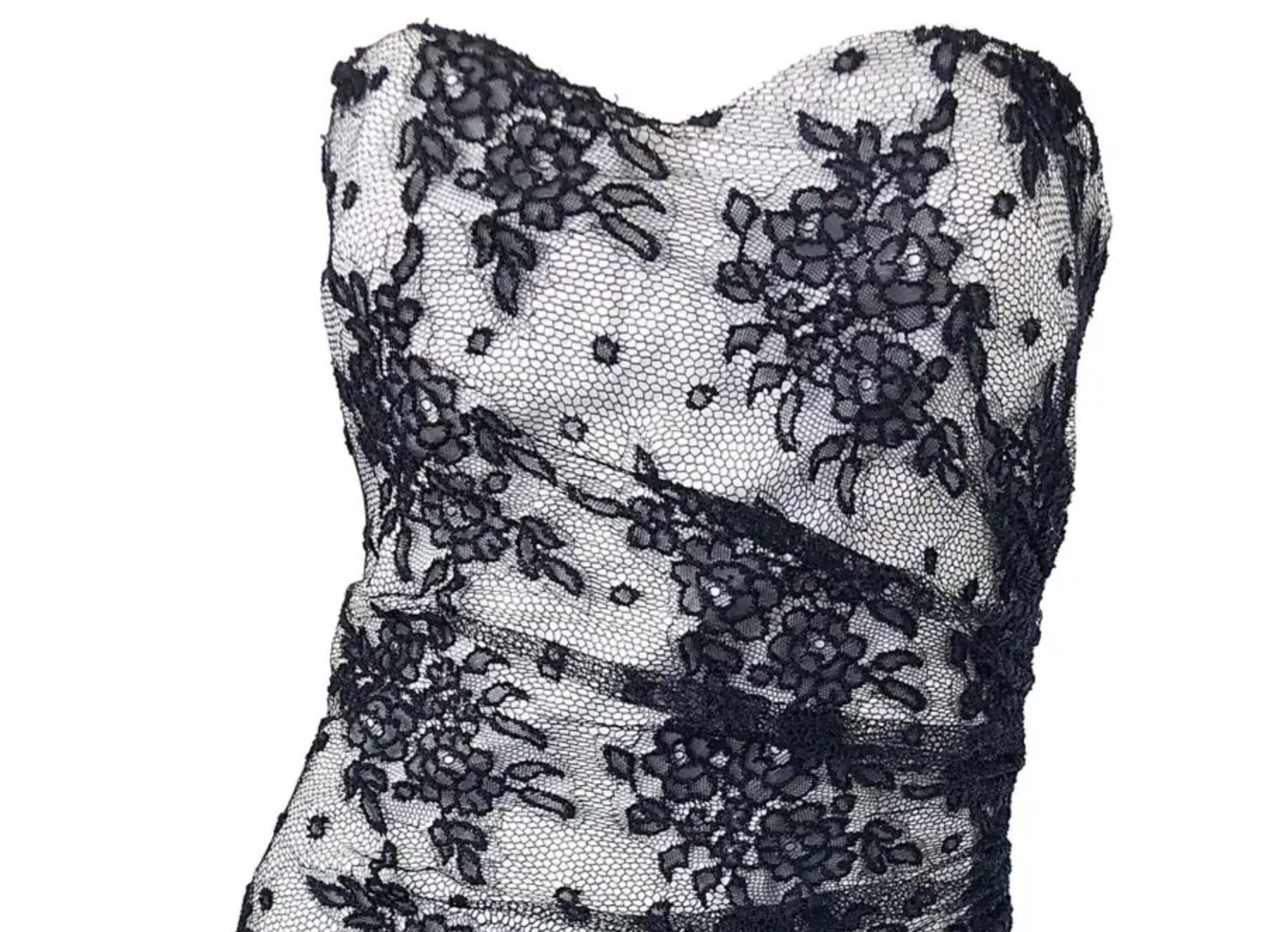 Dolce & Gabbana Dolce & Gabbana D&G Lace Bustier Small Medium Corset Dress Size S / US 4 / IT 40 - 8 Thumbnail