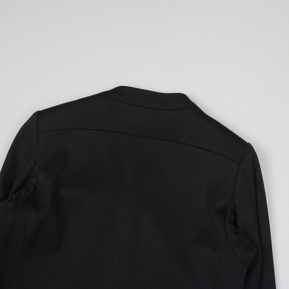 Ann Demeulemeester Ann Demeulemeester Wool Black Coat Jacket Kimono Vintage Size S / US 4 / IT 40 - 23 Thumbnail
