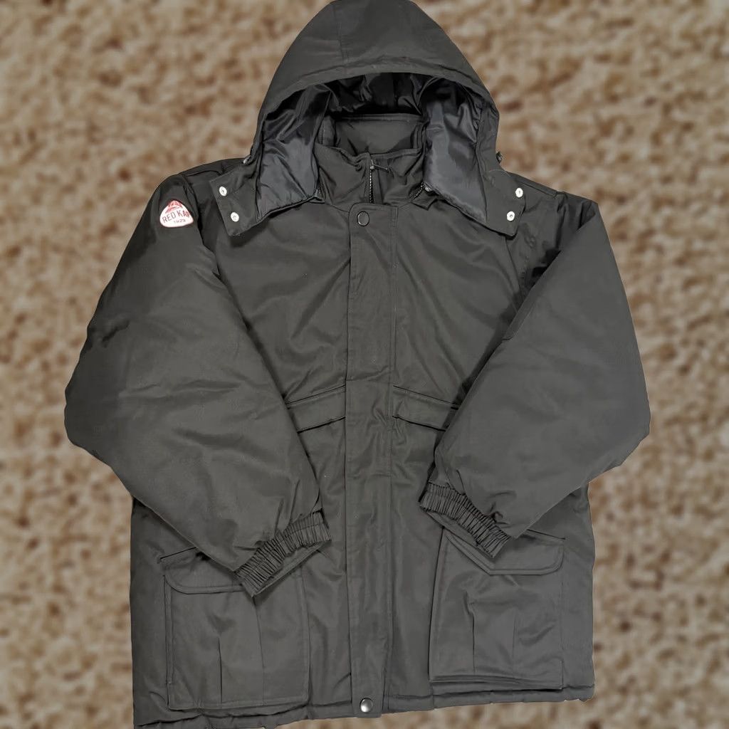 Red Kap Red Kap Parka Jacket Hooded Winter Outdoor Heavyweight Men's XL Black Size US XL / EU 56 / 4 - 1 Thumbnail