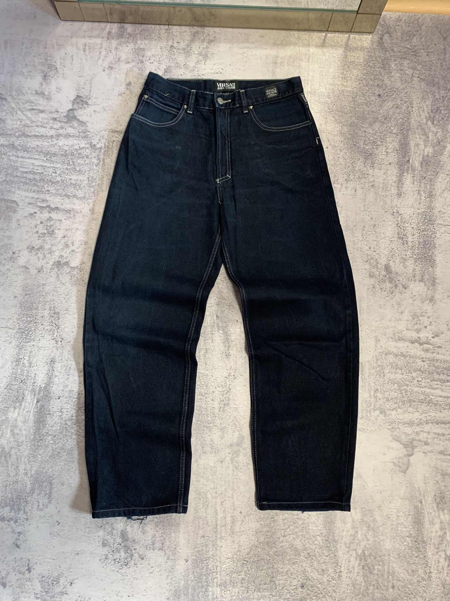 Versace Vintage Versace Jeans Couture Size US 33 - 2 Thumbnail