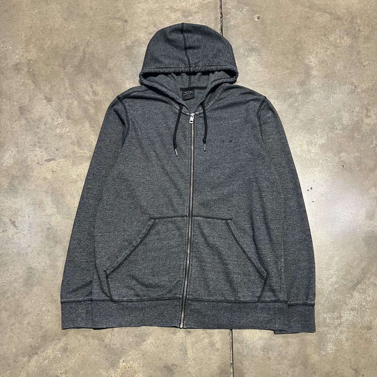 Oakley × Vintage Vintage Y2K Oakley Software Zip Up Hoodie Sweatshirt Logo Size US L / EU 52-54 / 3 - 5 Thumbnail