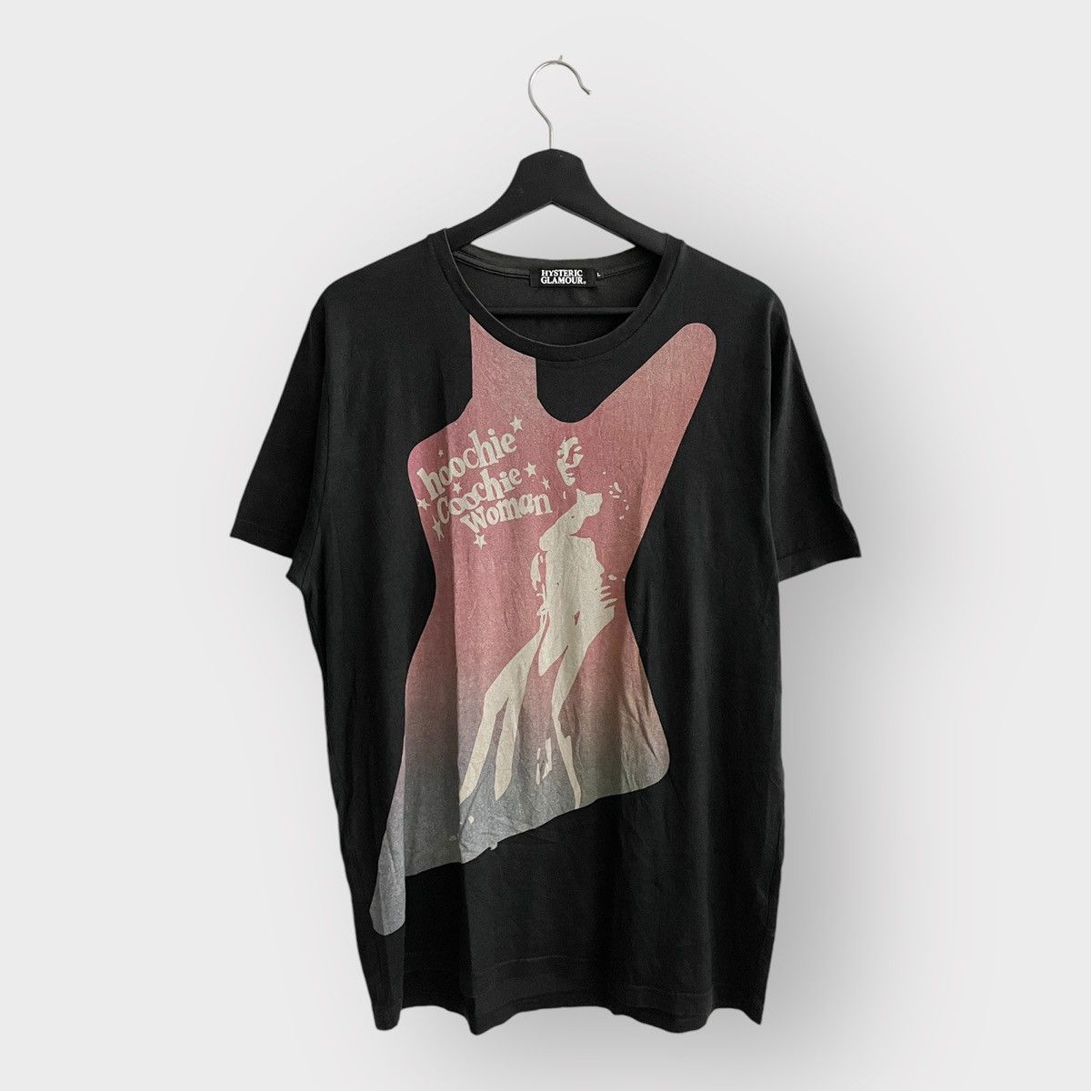 vintage hysterics nude girl design tee