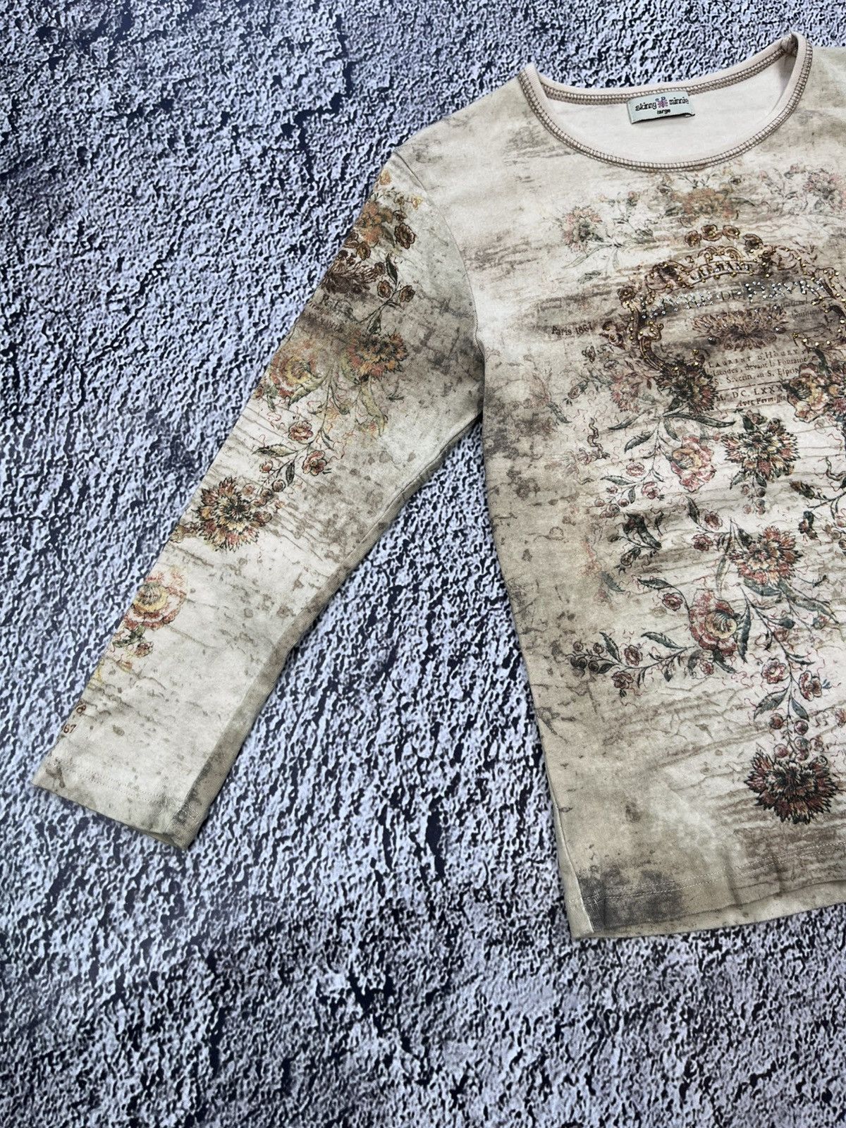Vintage Vintage retro Cavalli vibe top longsleeve size L Size L / US 10 / IT 46 - 2 Thumbnail