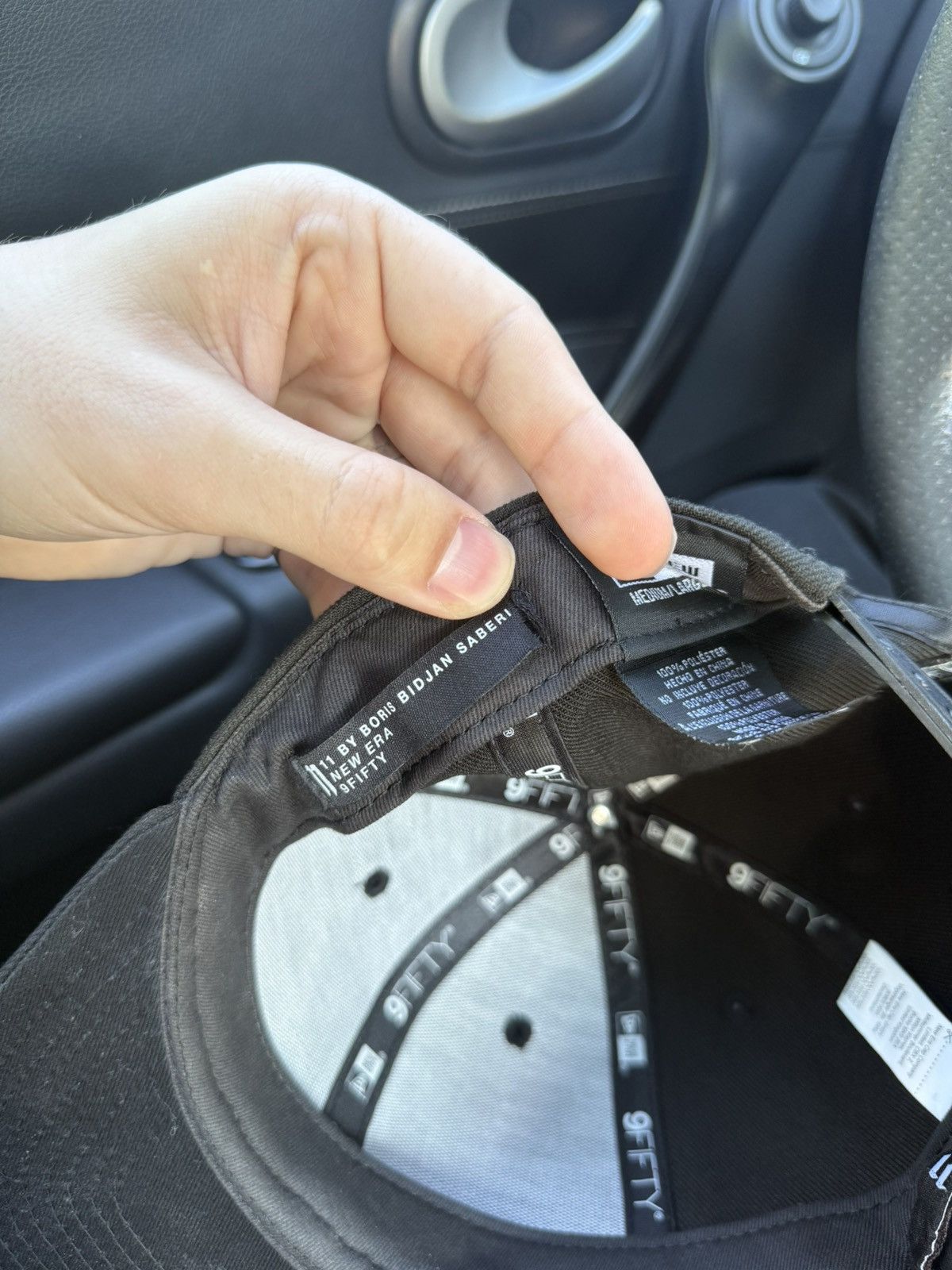 11 By Boris Bidjan Saberi Boris Bidjan 11 snapback new era cap Size ONE SIZE - 5 Thumbnail