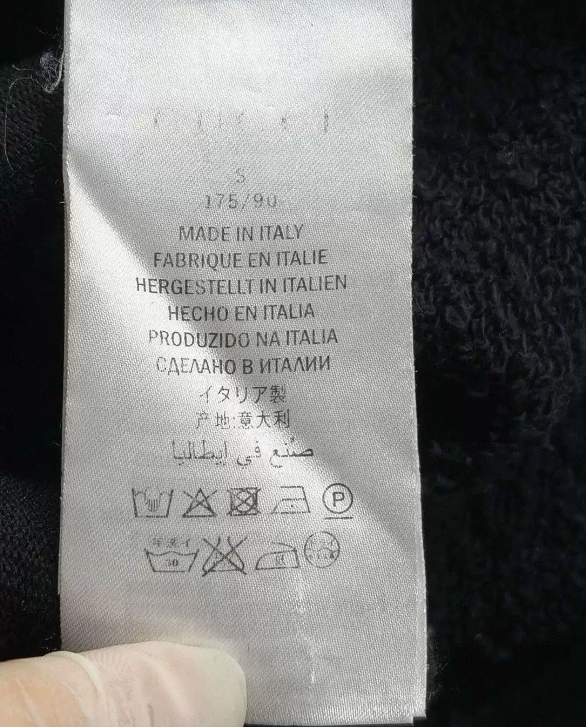Gucci Gucci Black small destruction embroidered hooded sweatshirt Size US S / EU 44-46 / 1 - 21 Thumbnail