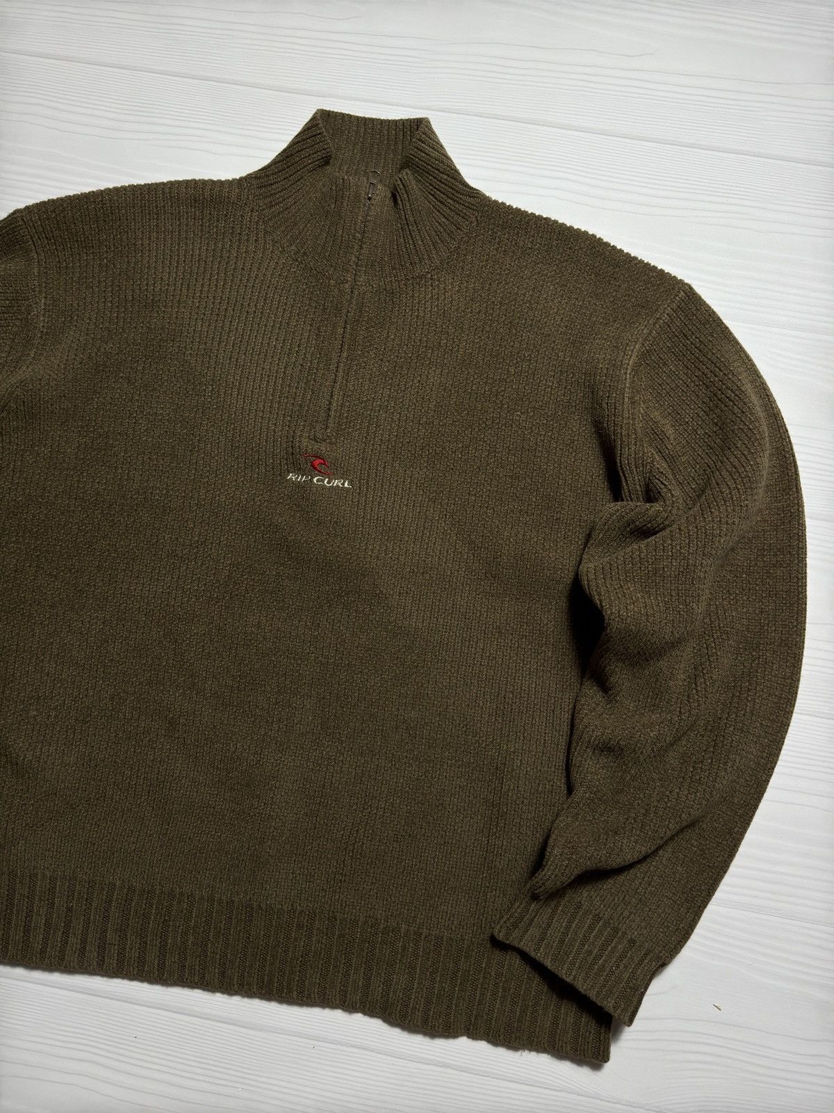 Japanese Brand × Rip Curl × Vintage Vintage 90's Japanese Rip Curl Knitwear Sweater Size US XL / EU 56 / 4 - 2 Thumbnail