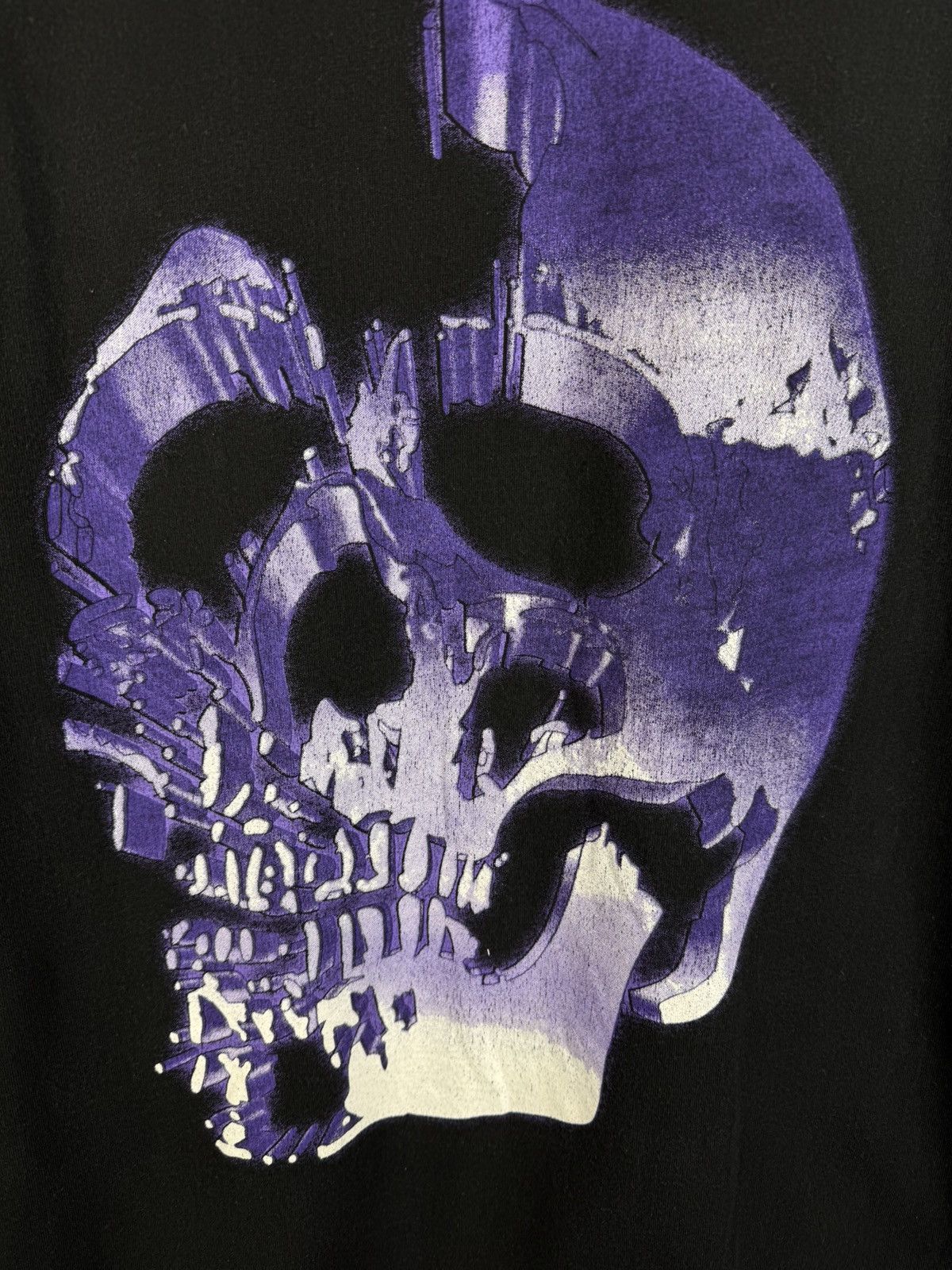 Revenge Revenge Metallica Skull Logo T-Shirt Black Size L Size US L / EU 52-54 / 3 - 6 Thumbnail
