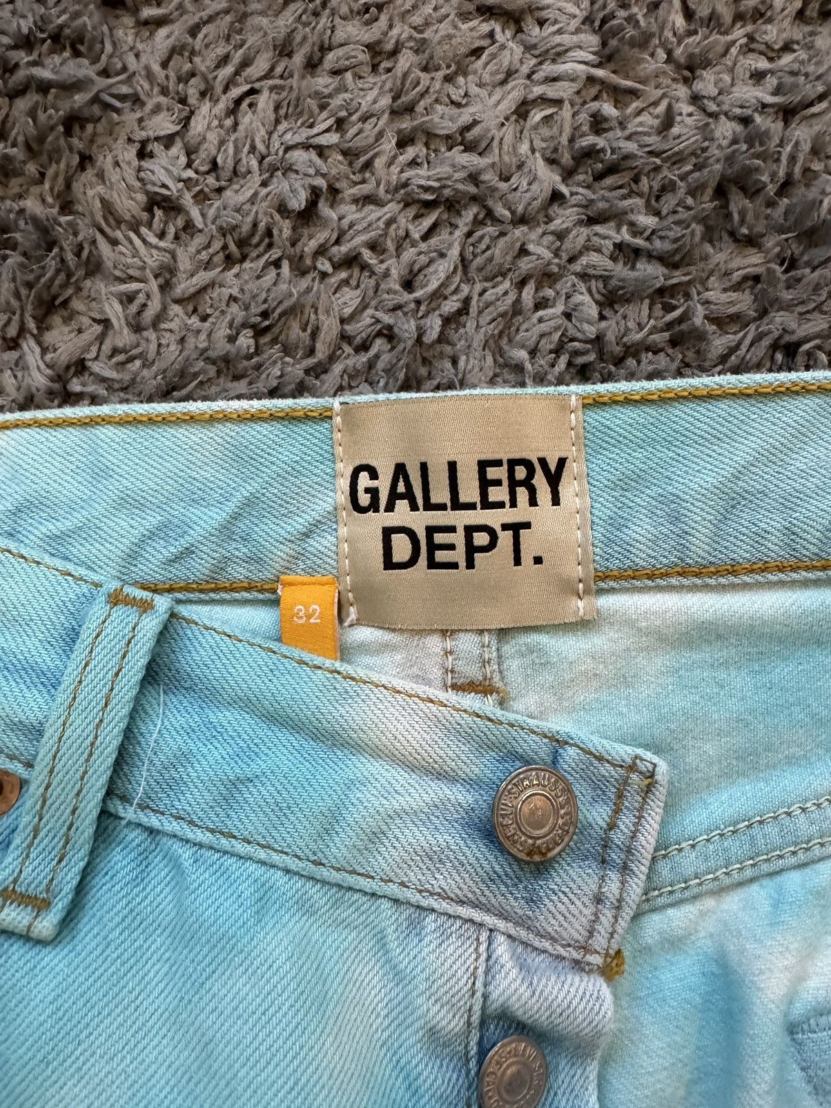 Gallery Dept. Gallery Dept Marley Denim Tye Dye Levi Jeans Size 32 Size US 32 / EU 48 - 3 Thumbnail