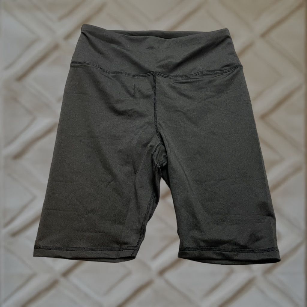 Vintage Unbranded Compression Shorts Womens M Black Stretch Active Gym Yoga New NWT Size 32" / US 10 / IT 46 - 1 Thumbnail