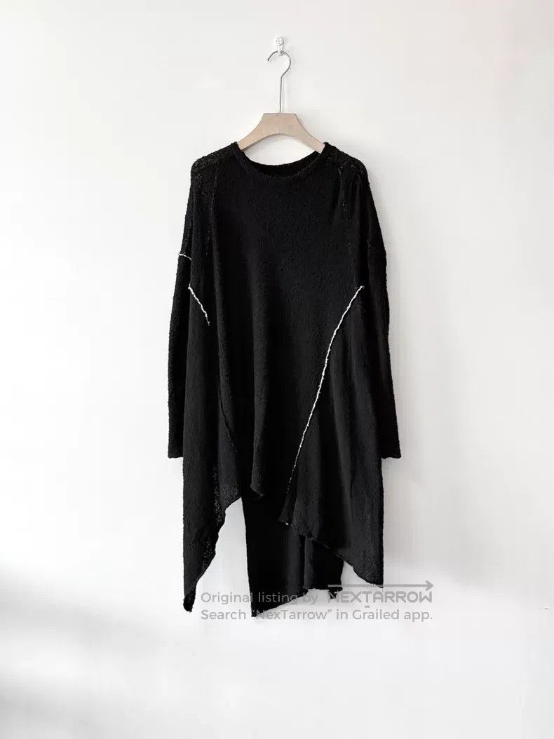 Yohji Yamamoto Yohji Yamamoto Asymmetrical grainy knitwear| Size US M / EU 48-50 / 2 - 1 Thumbnail