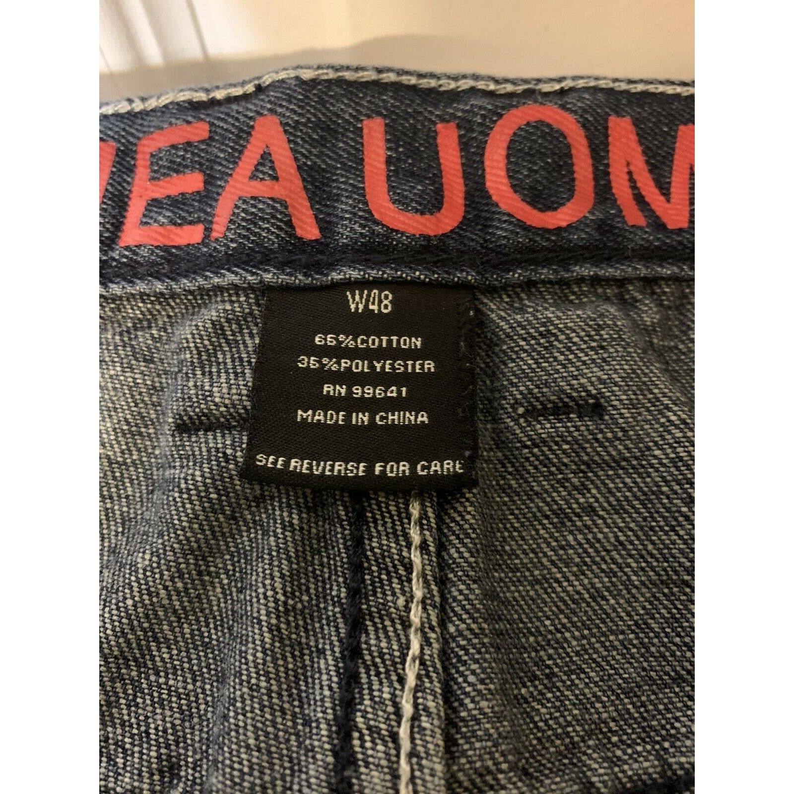 Other LINEA UOMO RELAXED STRAIGHT Men’s Sz 48 Denim Blue Shorts Size US 44 / EU 60 - 2 Thumbnail