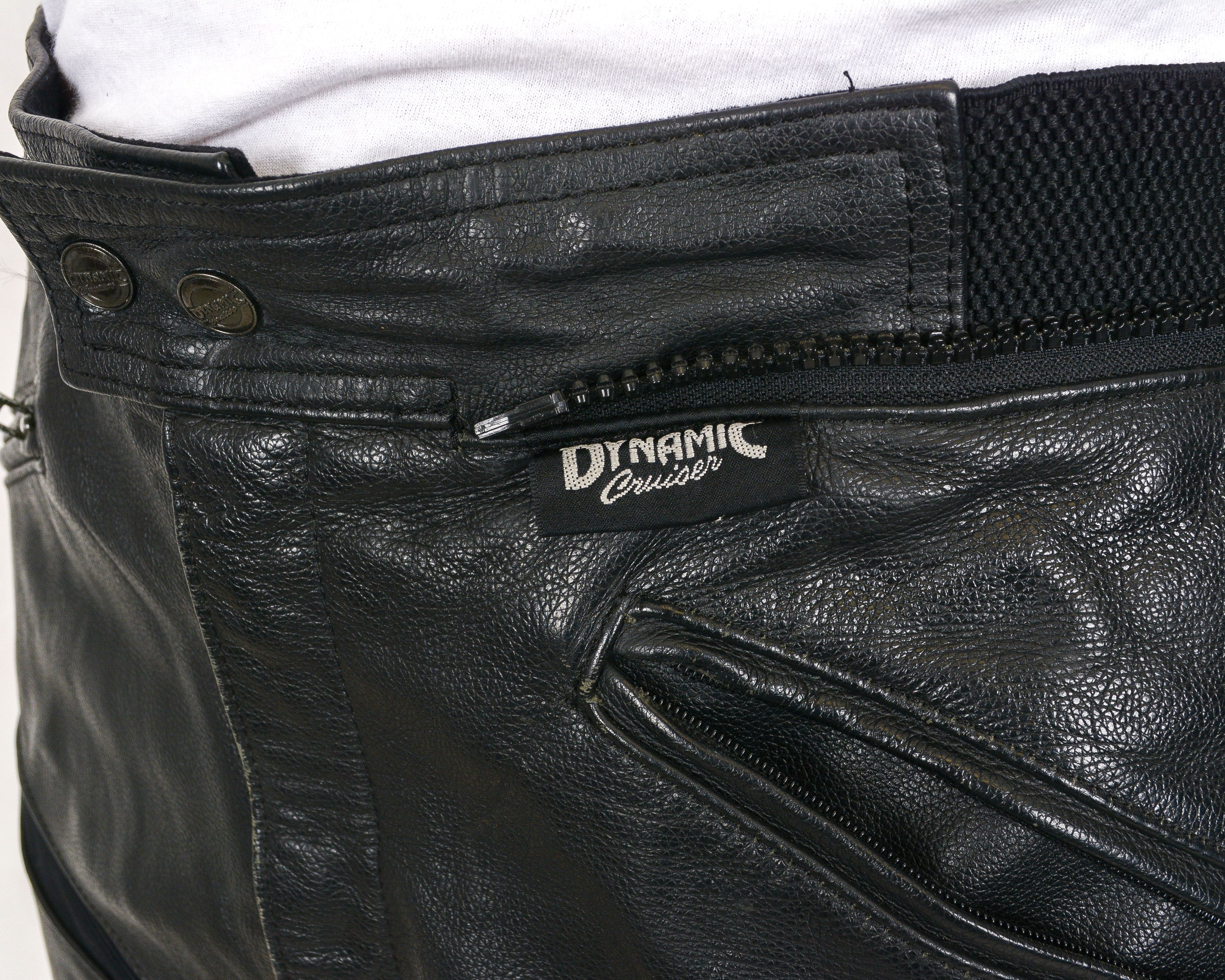 Dainese × Vintage Moto Racer Men's W38 L34 Leather pants Trousers biker Size US 38 / EU 54 - 3 Thumbnail