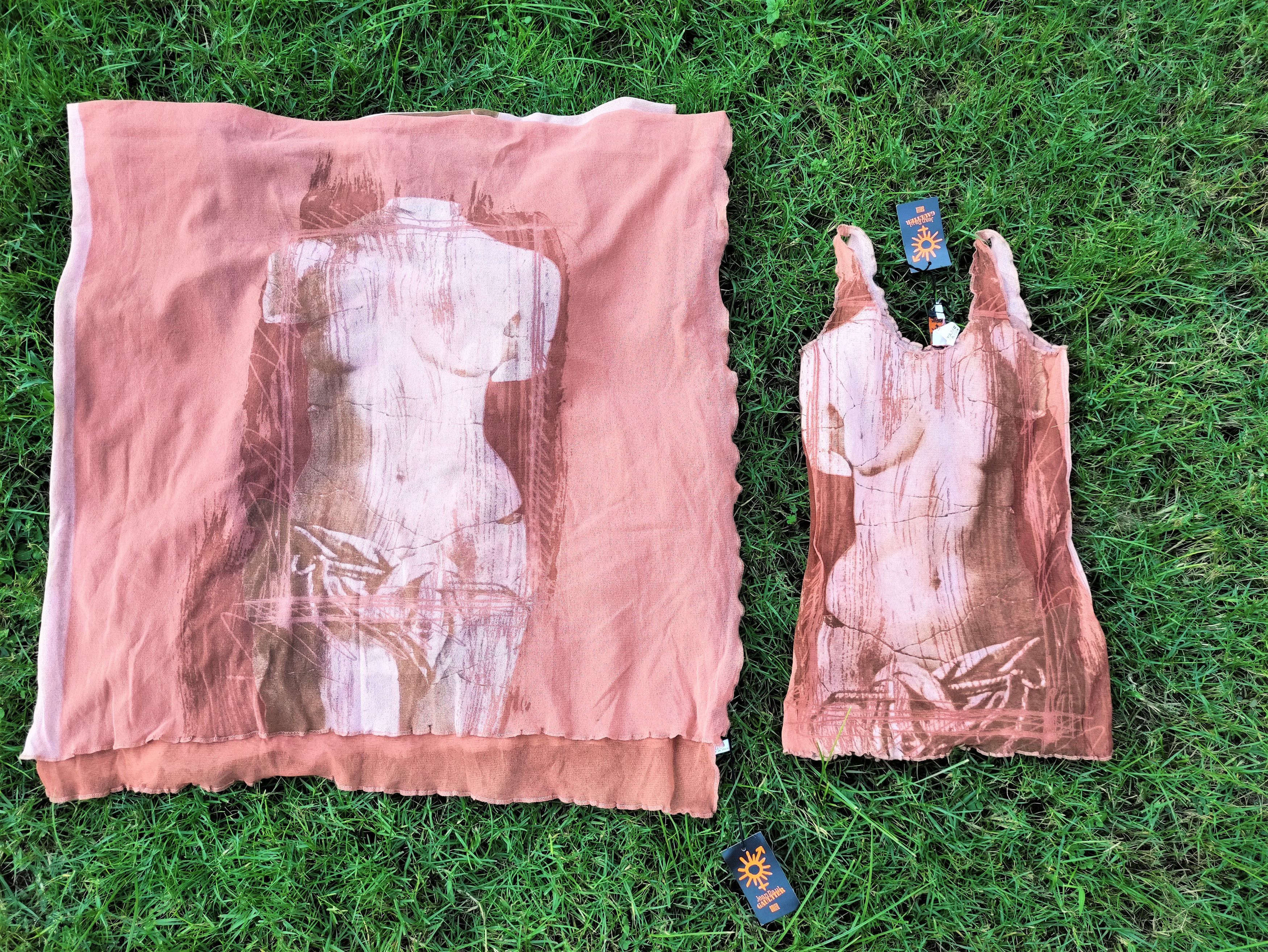 Jean Paul Gaultier Jean Paul Gaultier Venus De Milo Torso Runway Top Pareo Size ONE SIZE - 3 Thumbnail