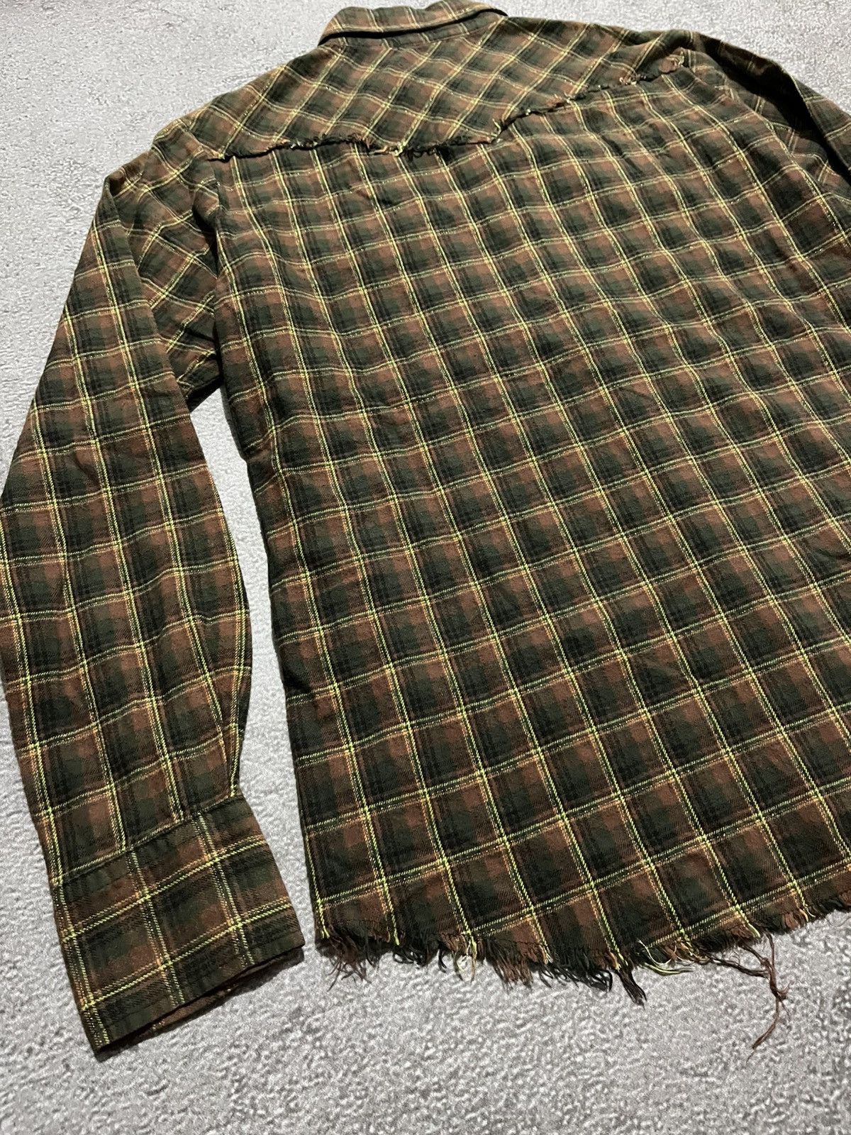 Japanese Brand Japanese Gdc Distressed Flannel LGB Style Size US M / EU 48-50 / 2 - 7 Thumbnail