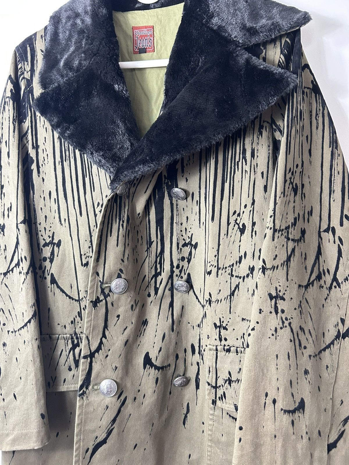 Jean Paul Gaultier Jean Paul Gaultier AW1998 Blood Drip Coat Size US M / EU 48-50 / 2 - 2 Thumbnail