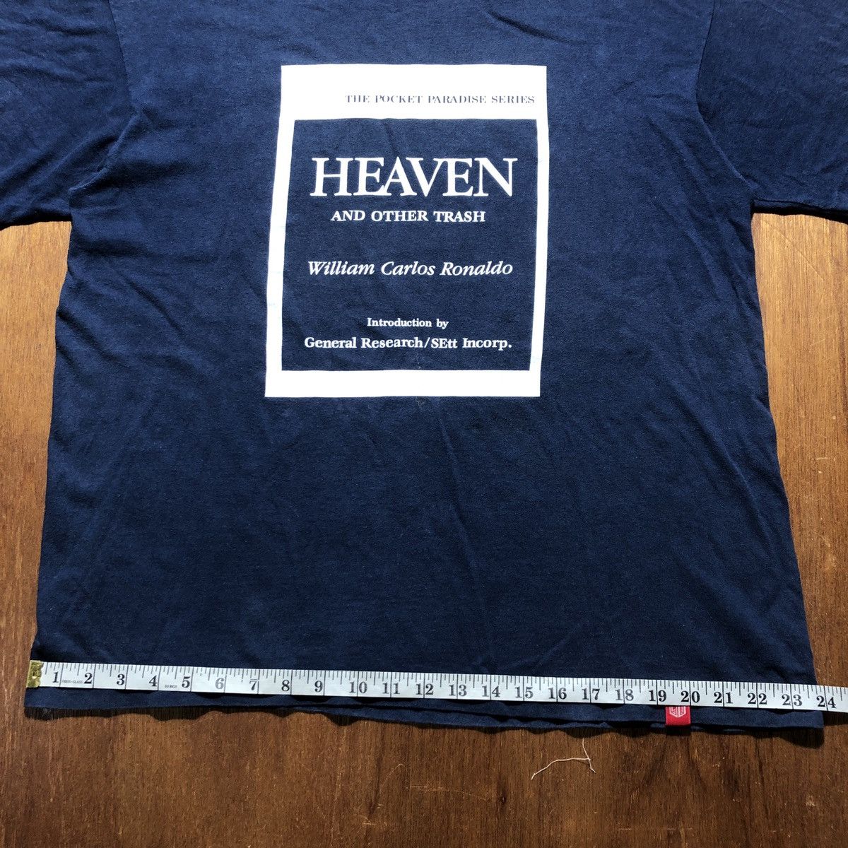 General Research × Japanese Brand × Mountain Research VINTAGE GENERAL RESEACRH “HEAVEN AND OTHER TRASH” Size US XL / EU 56 / 4 - 13 Thumbnail