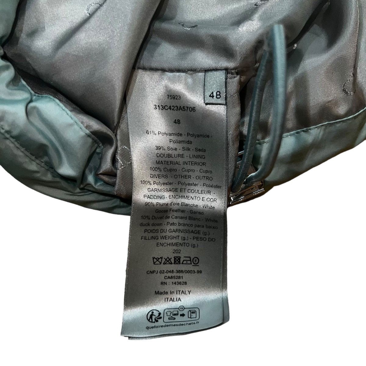 Dior × ERL DIOR 23SS ×ERL WAVE TECHNICAL SILK CANVAS BLOUSON JACKET Size US M / EU 48-50 / 2 - 9 Thumbnail