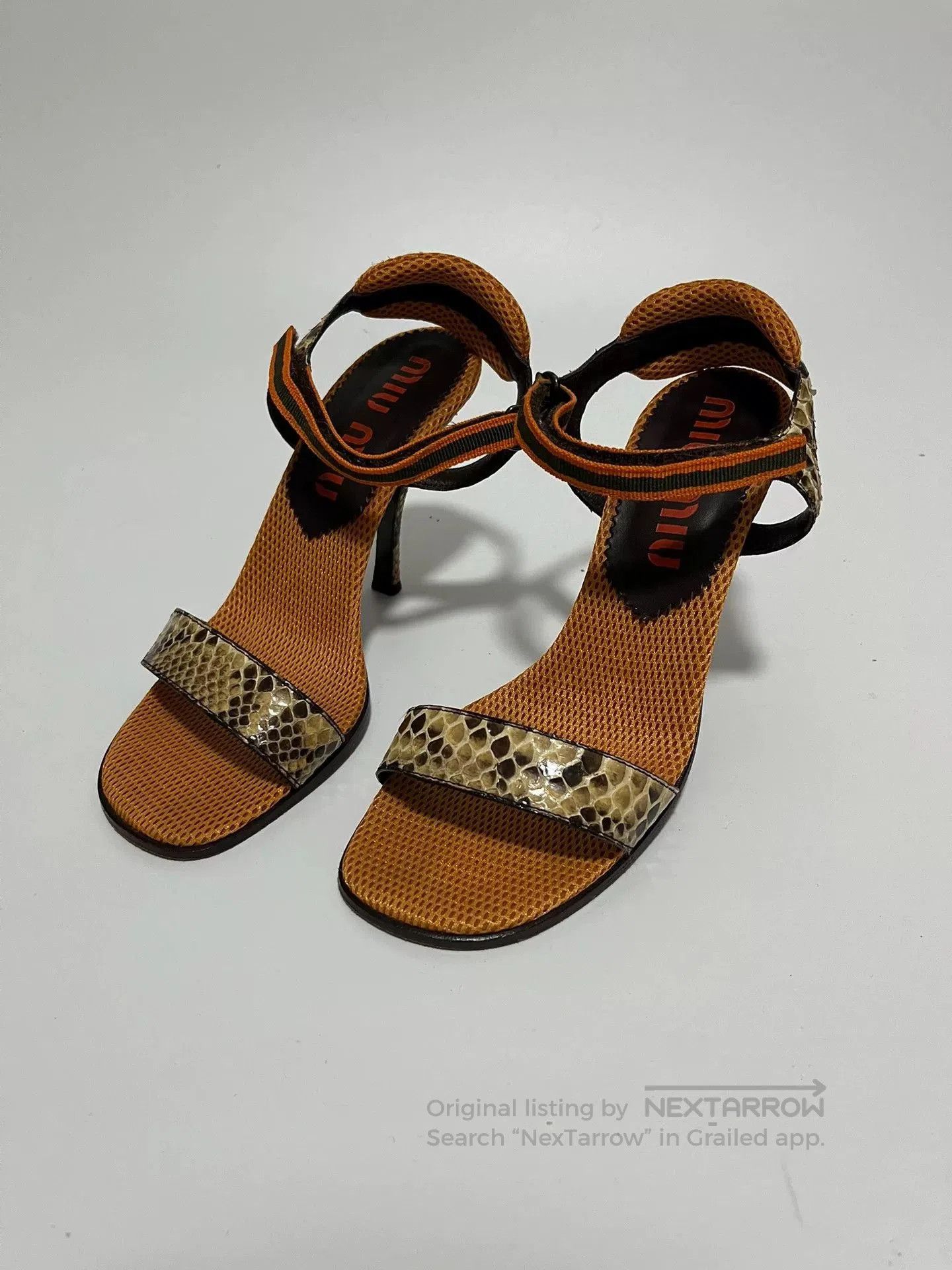 Miu Miu Miu Miu 1999SS Leopard Sporty Heels. Size US 7 / IT 37 - 1 Thumbnail