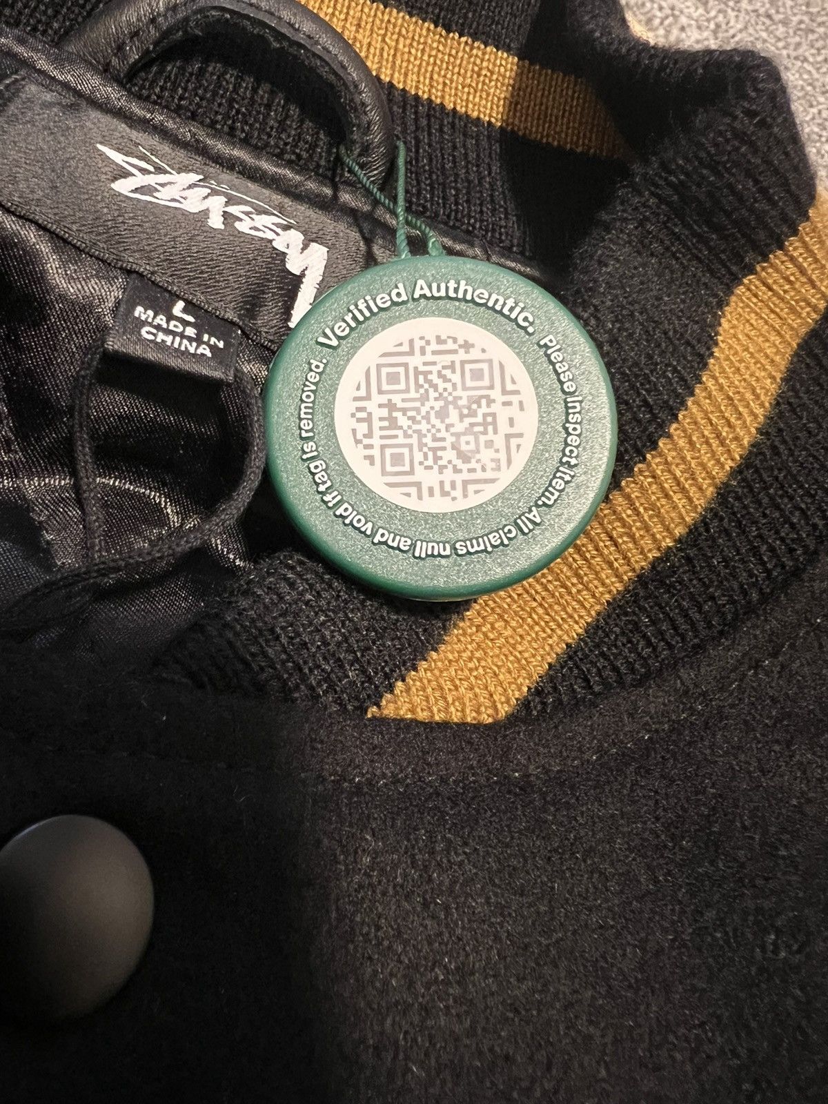 Stussy 40th Anniversary Varsity Jacket (New York Chapter) Size US L / EU 52-54 / 3 - 17 Thumbnail