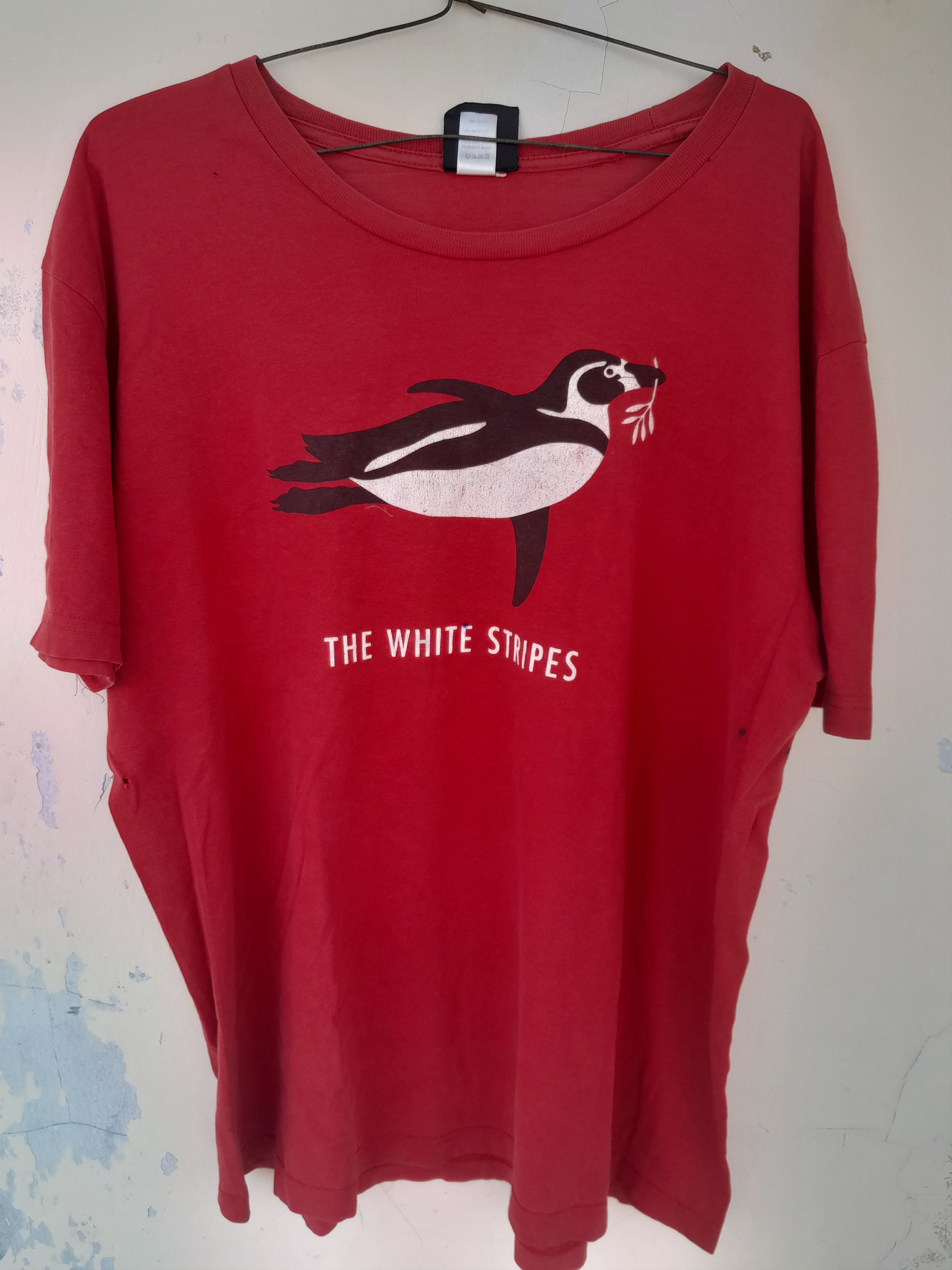Band Tees The white stripes Size US XL / EU 56 / 4 - 1 Thumbnail