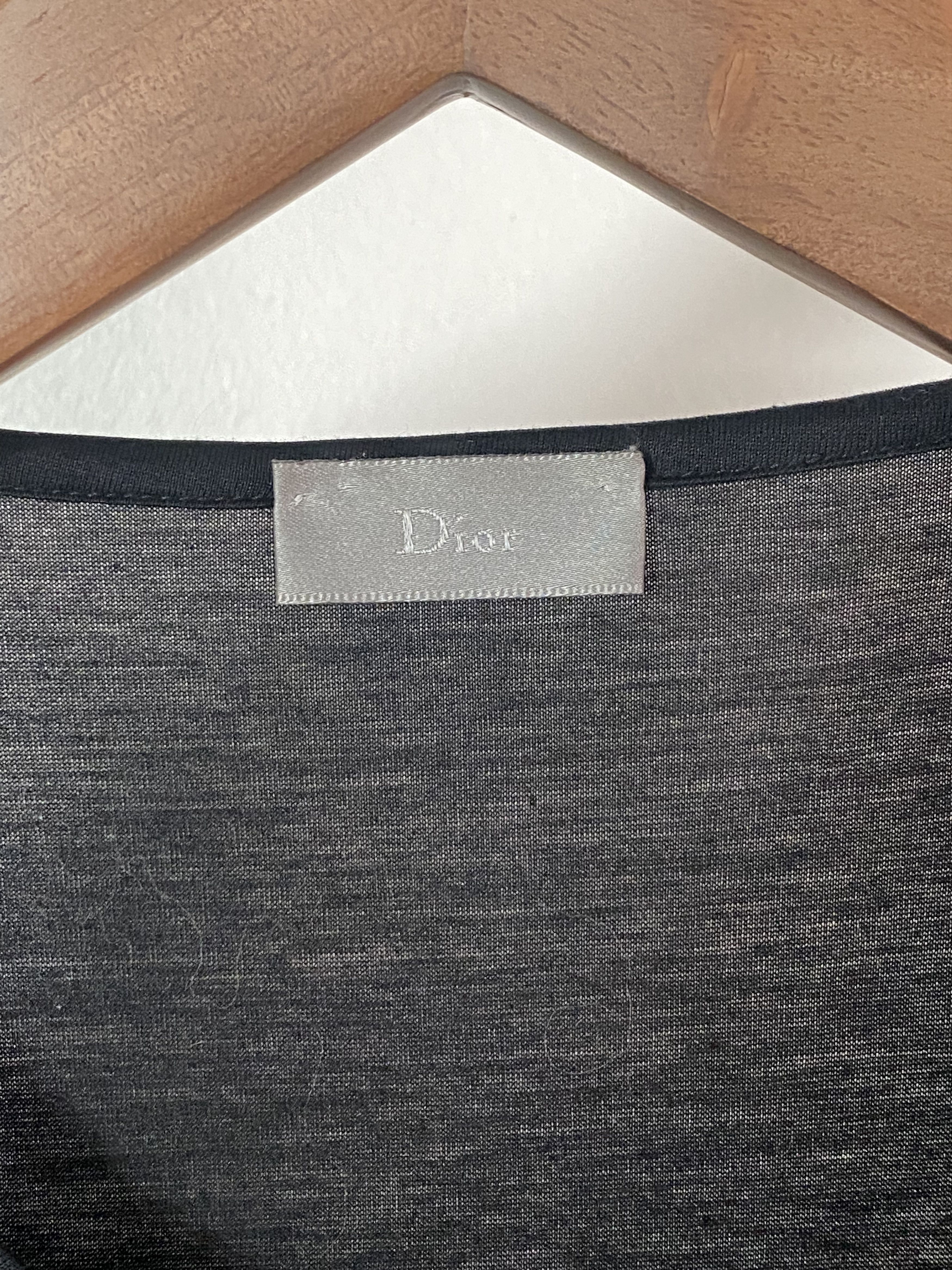 Dior Homme SS03 “Follow Me” Graphic Short Sleeve – Hedi Era, view 3