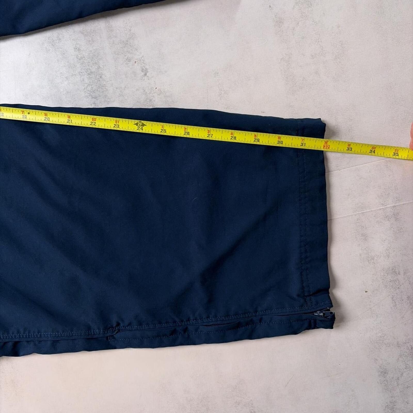 Nike Y2K Navy Nike Grunge Baggy Skater Trackpants Size US 36 / EU 52 - 7 Thumbnail