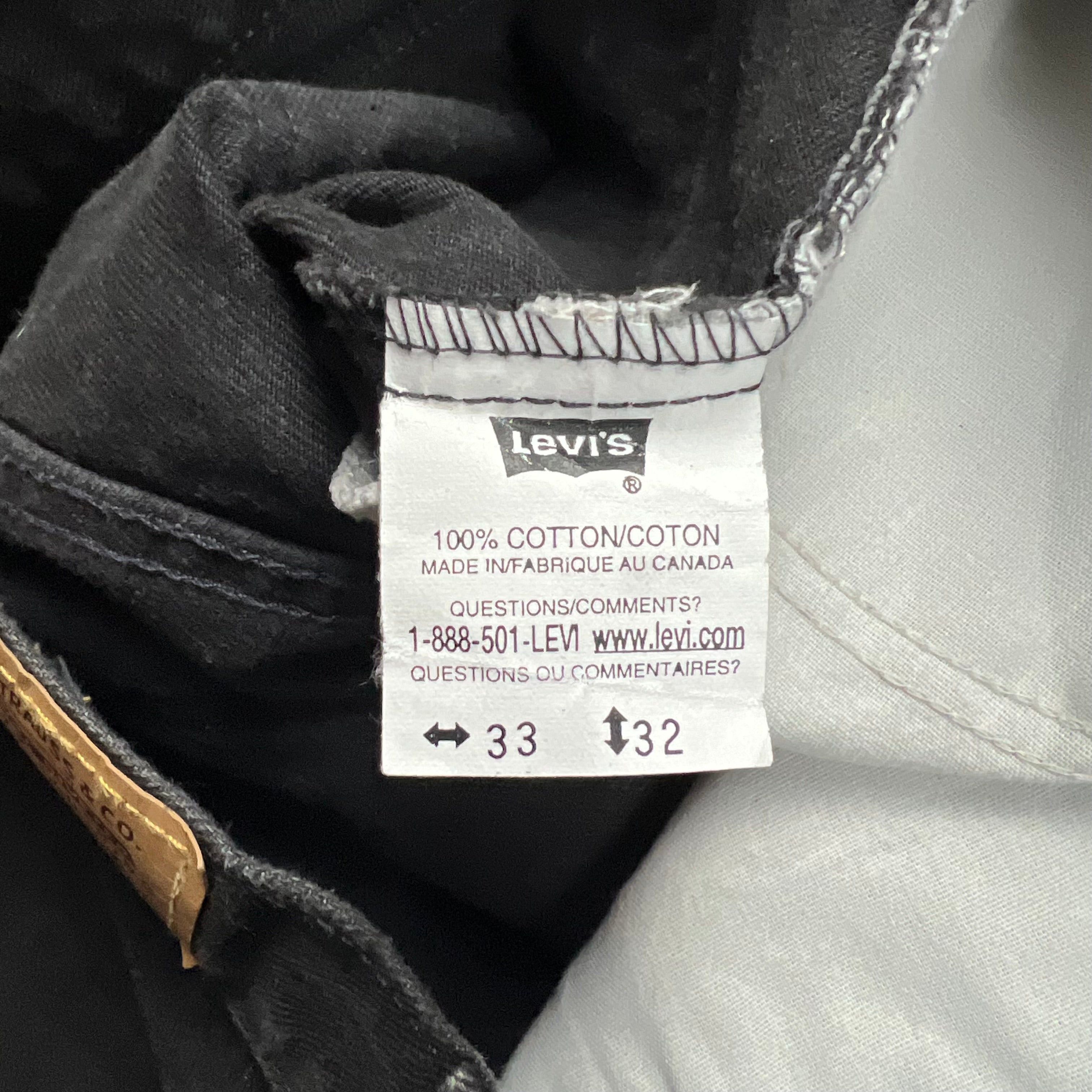 Levi's × Levi's Vintage Clothing × Vintage Levi’s Black Orange Tab Jeans - 31” Size US 31 - 8 Thumbnail