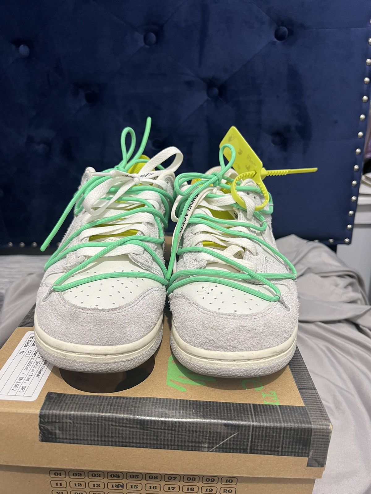 Nike × Off-White Nike off-white dunk lot 14 Size US 10 / EU 43 - 3 Thumbnail