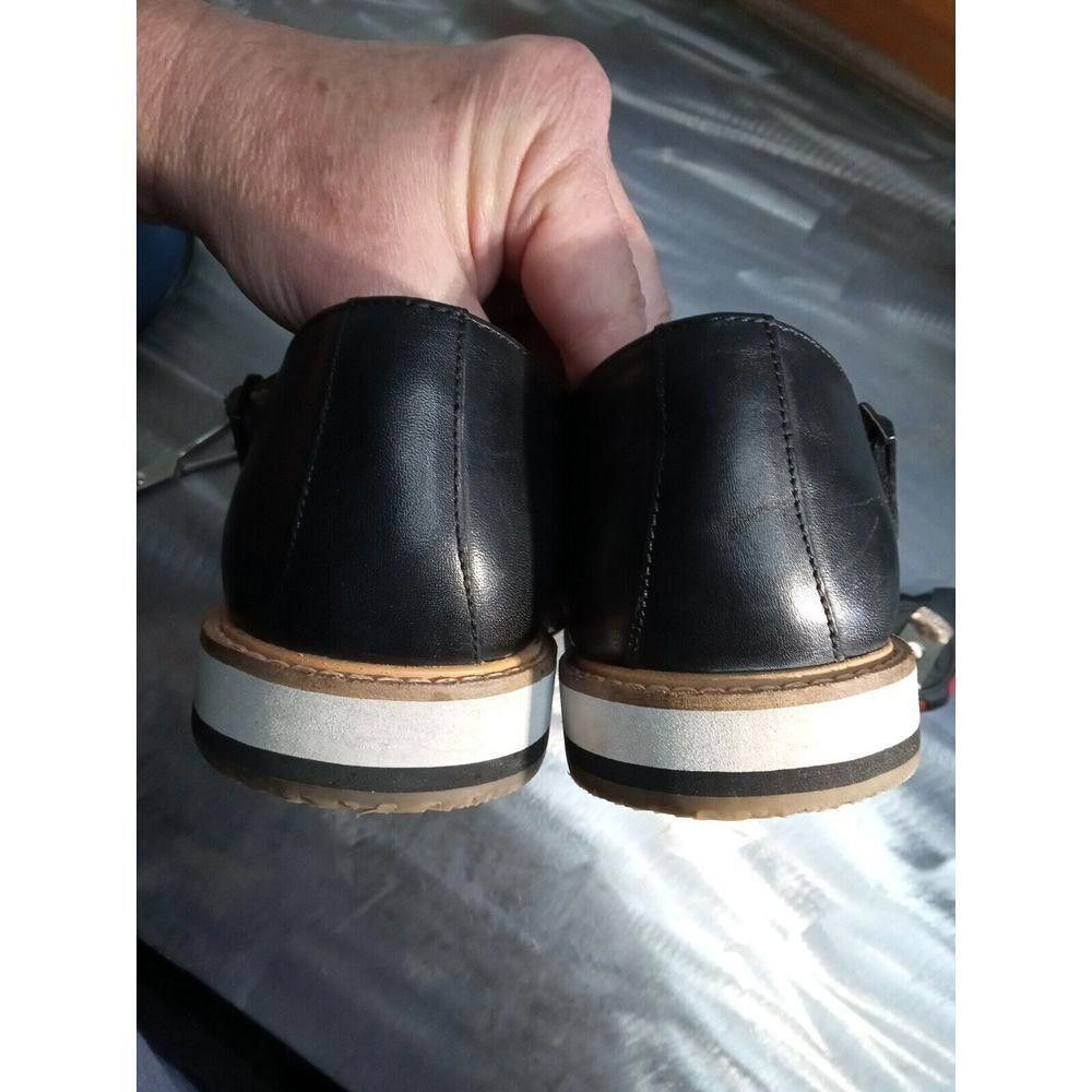 Designer Thomas & Vine Jc Thatcher Dbl Buckle Loafers Mens S 9.5 DS1 Size US 9.5 / EU 42-43 - 4 Thumbnail
