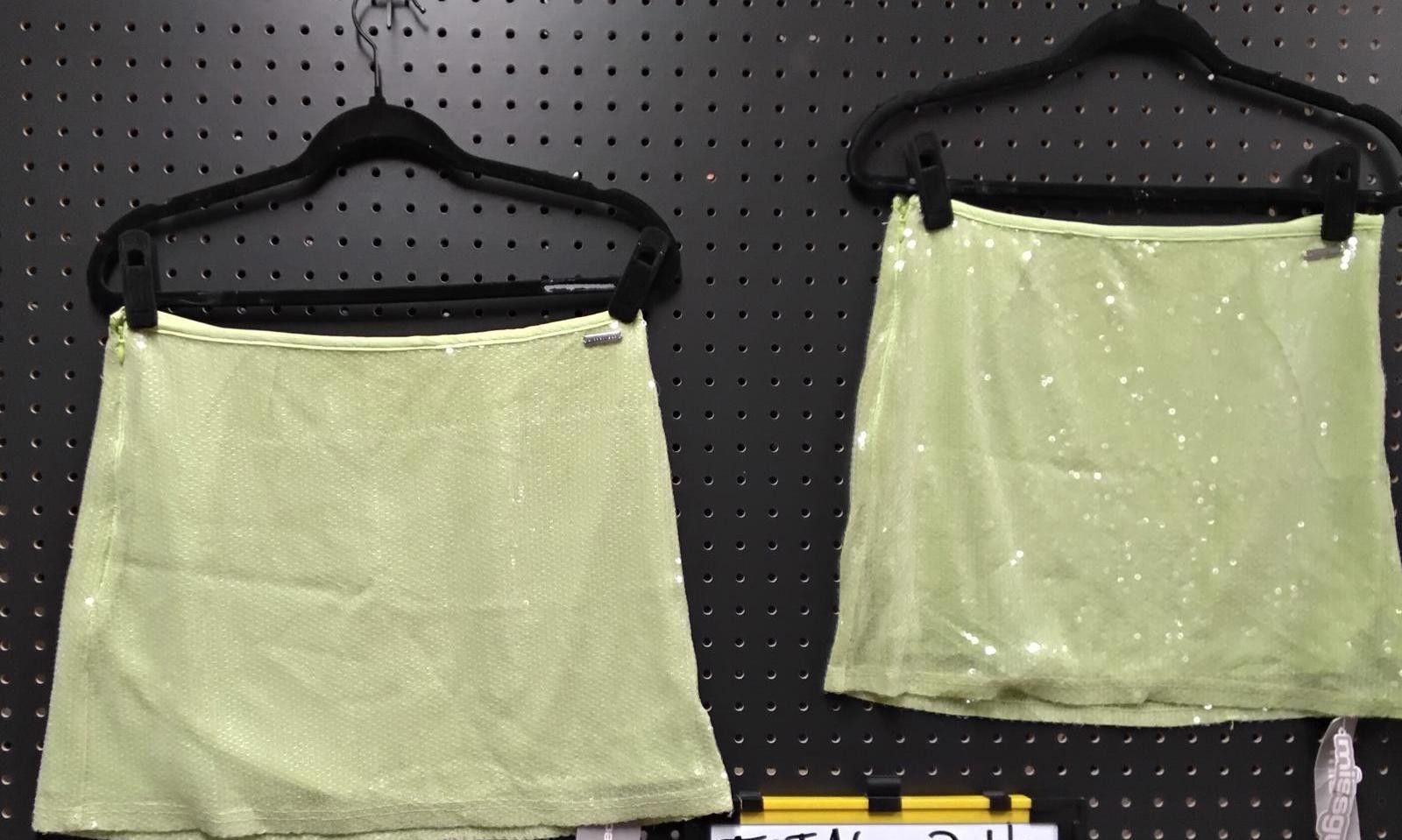 Other Fun & Flirty Papaya Yellow Mini Skirts - large Size 36" / US 14 / IT 50 - 2 Thumbnail