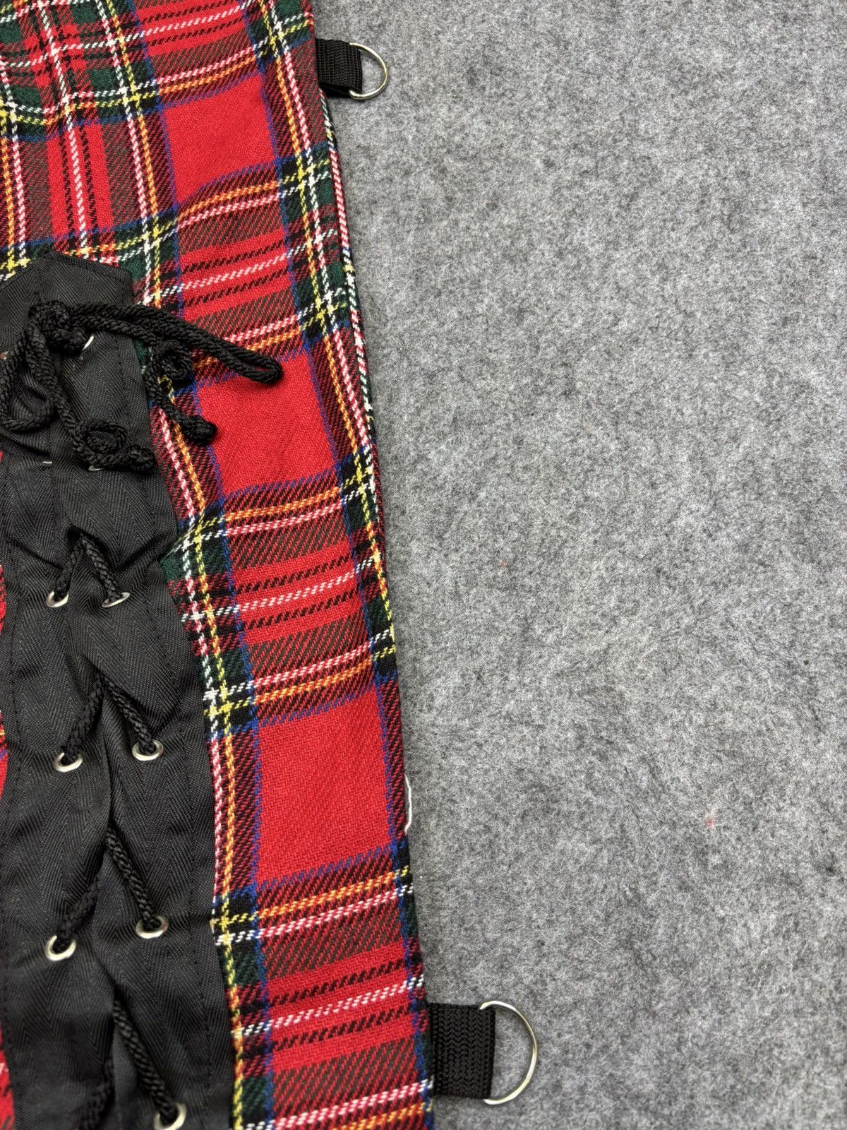 Seditionaries 💥Seditionaries💥Tiger Punk Lace Up Tartan Pant F764 Size US 30 / EU 46 - 7 Thumbnail