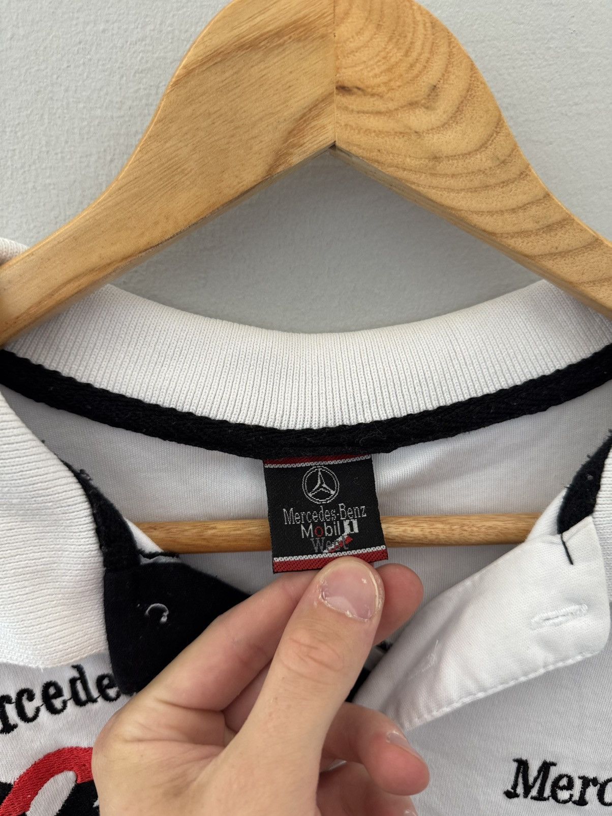 Mercedes-Benz Vintage T-shirts Mercedes- Benz Mc Laren AMG D2 Polo Y2K Size US XL / EU 56 / 4 - 5 Thumbnail