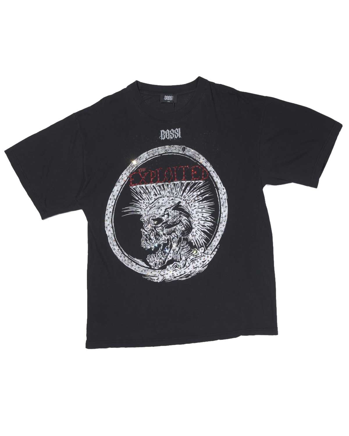 Other Bossi Vintage Rhinestone Tee Black Size US L / EU 52-54 / 3 - 1 Thumbnail