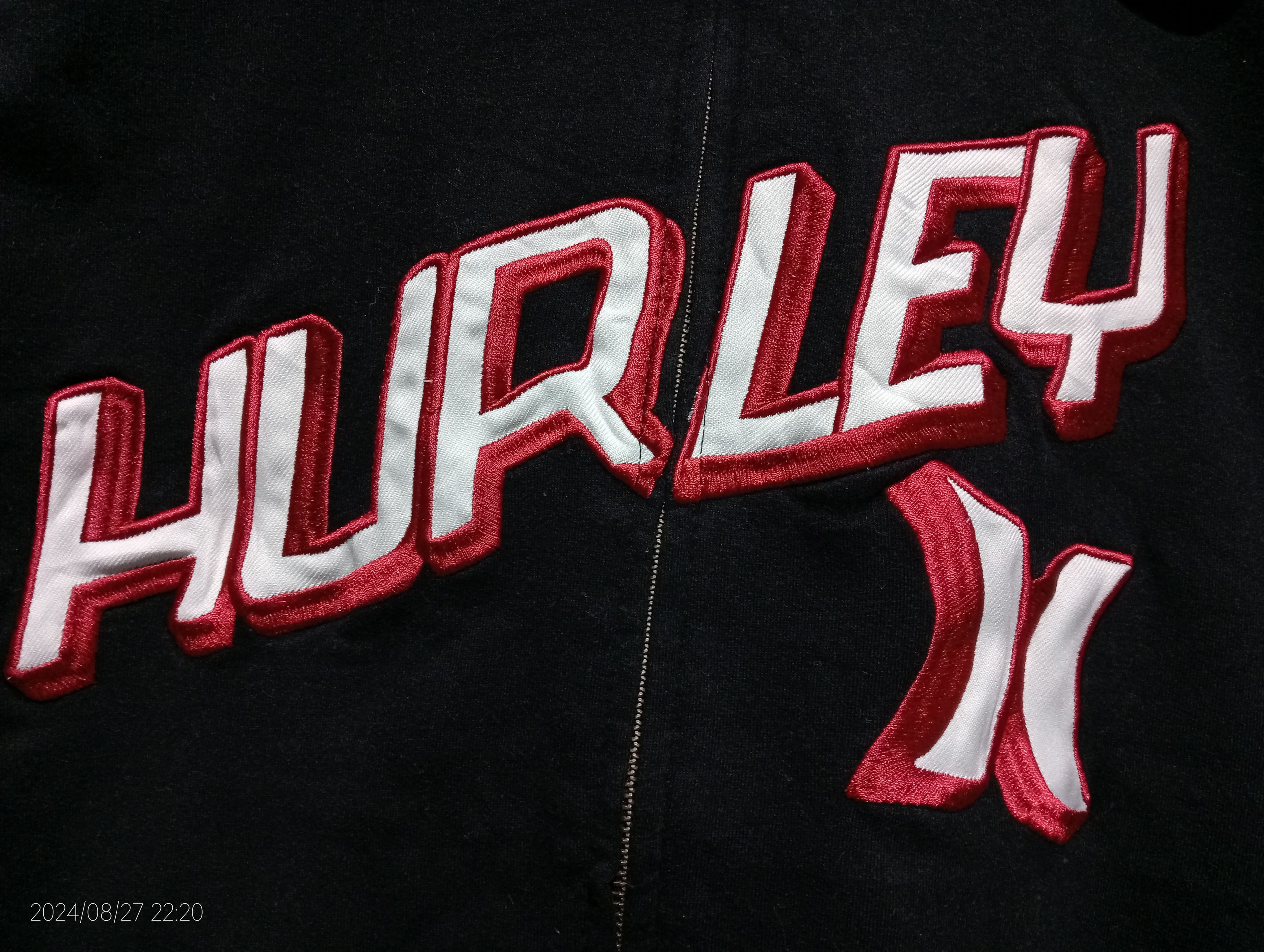 Hurley Hurley Big Logo Embroidery Pullover Hoodie Size US XL / EU 56 / 4 - 4 Thumbnail