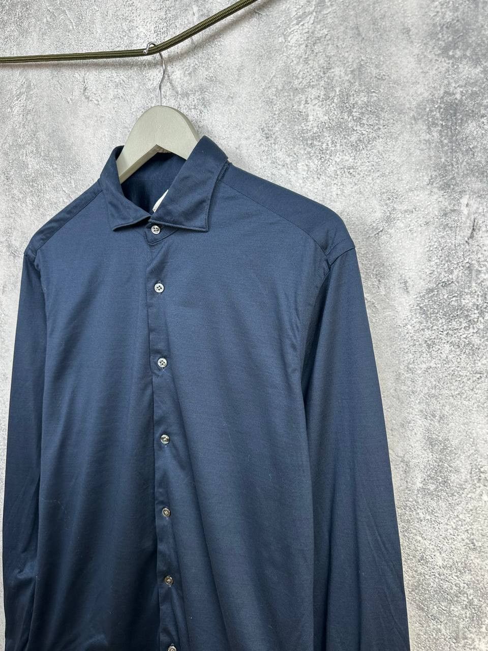 Pal Zileri RRP $475 Pal Zileri Shirt Milano Collar Regular Cotton LS Size US L / EU 52-54 / 3 - 5 Thumbnail