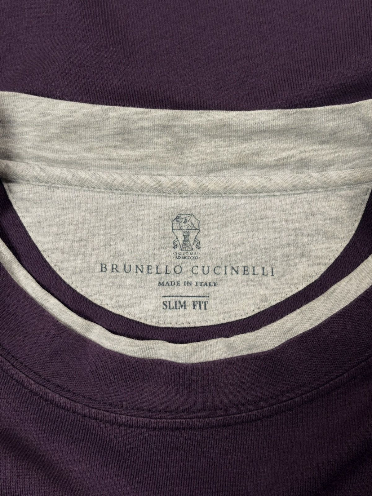 Brunello Cucinelli BRUNELLO CUCINELLI VINTAGE LUXURY LAYERED T SHIRT Size US XL / EU 56 / 4 - 9 Thumbnail