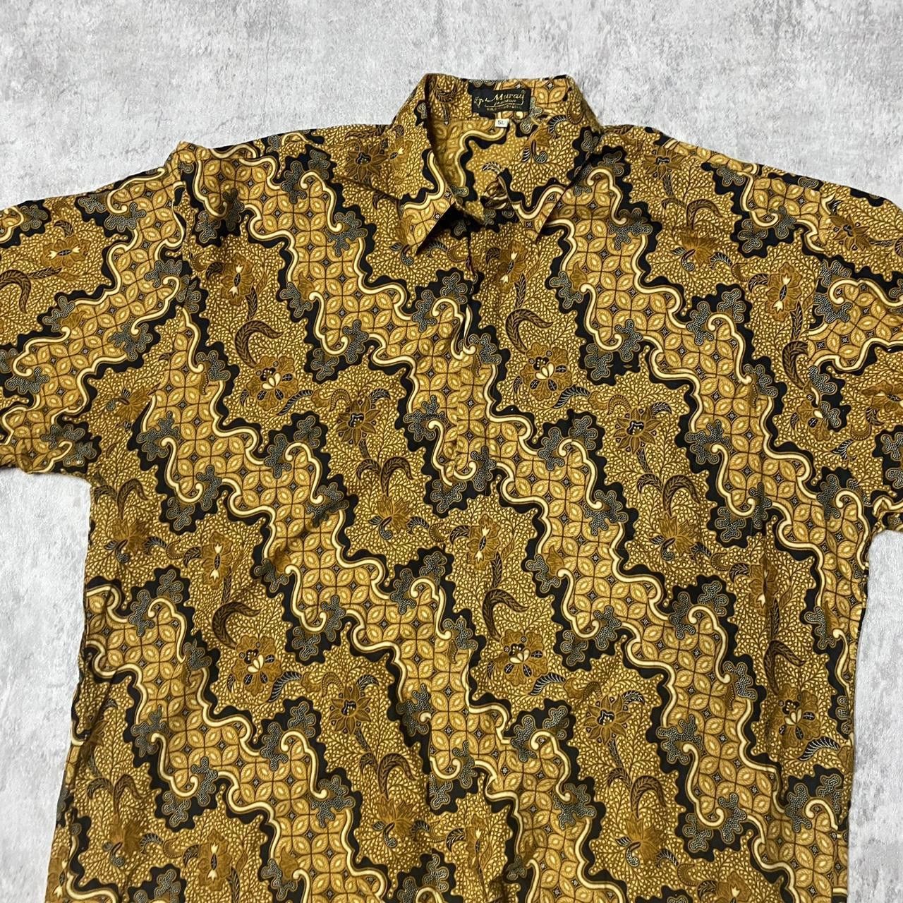 Other Brown and green patterned button-up shirt #indie Size US XL / EU 56 / 4 - 2 Thumbnail