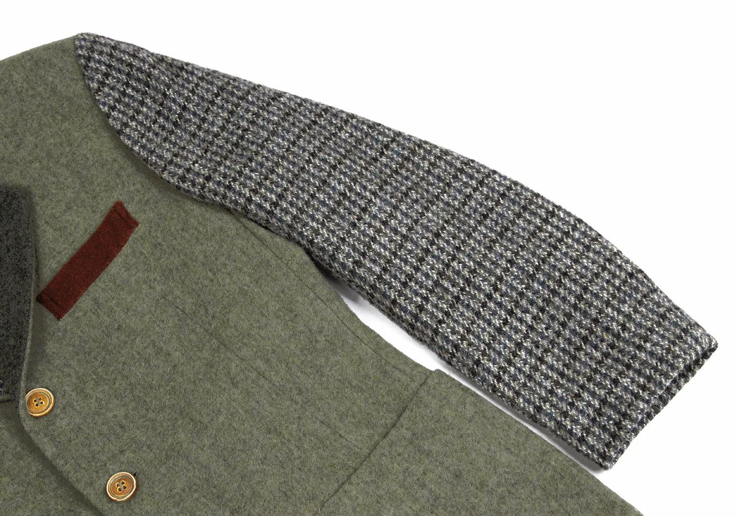 Yohji Yamamoto Yohji Yamamoto Wool Crazy Pattern Jacket Size US M / EU 48-50 / 2 - 7 Thumbnail