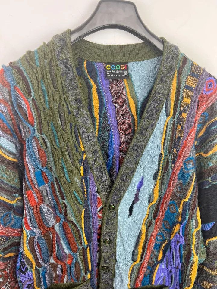 Coogi Vintage COOGI Australia Knit Cardigan Sweater RARE Size M Size US M / EU 48-50 / 2 - 4 Thumbnail